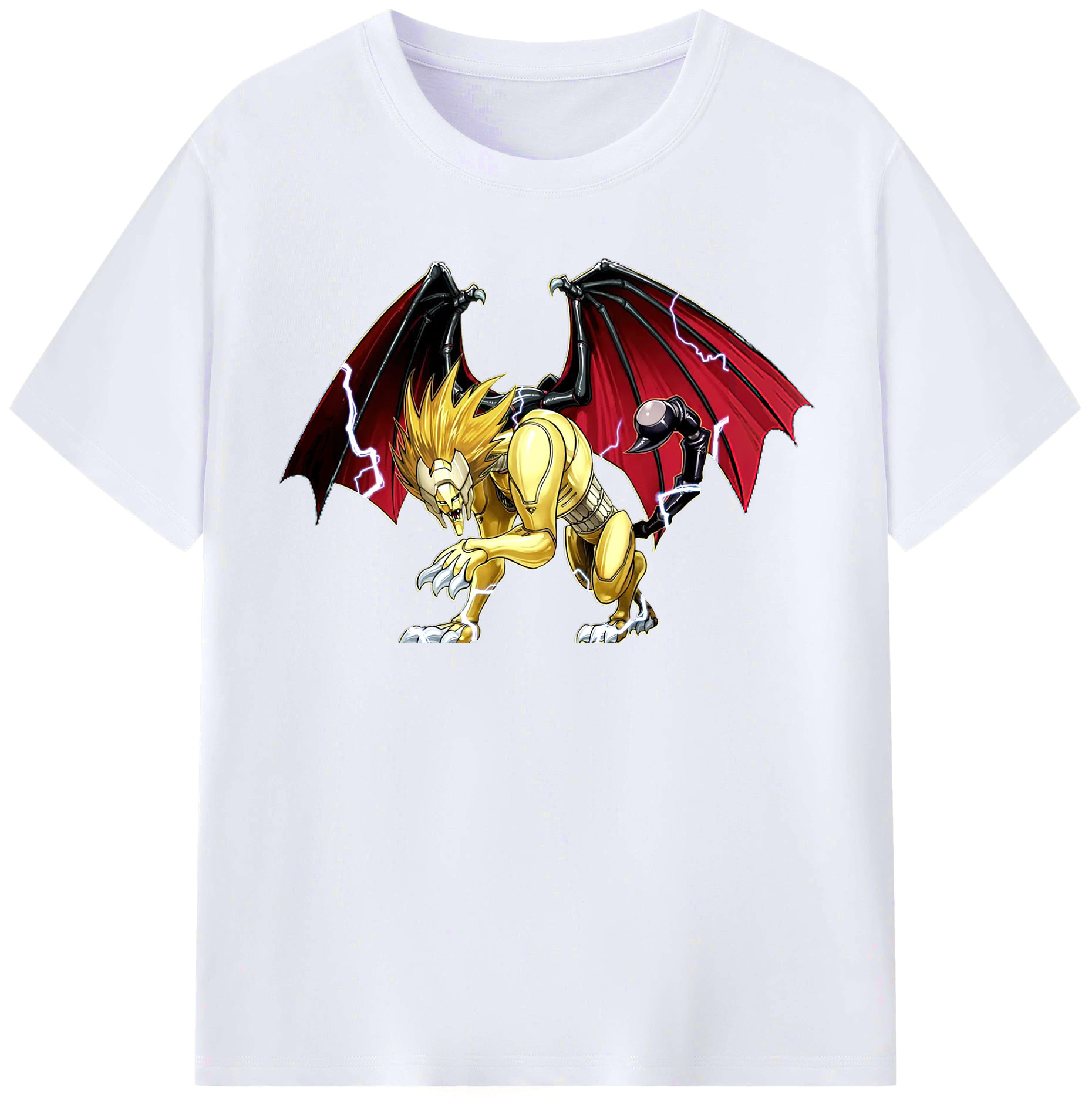 （画像用） 遊☆戯☆王 Yu-Gi-Oh! レディースカジュアルプリントTシャツ（綿100％）