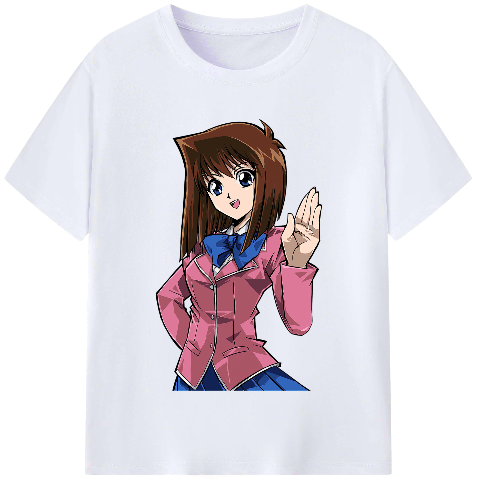 （画像用） 遊☆戯☆王 Yu-Gi-Oh! レディースカジュアルプリントTシャツ（綿100％）