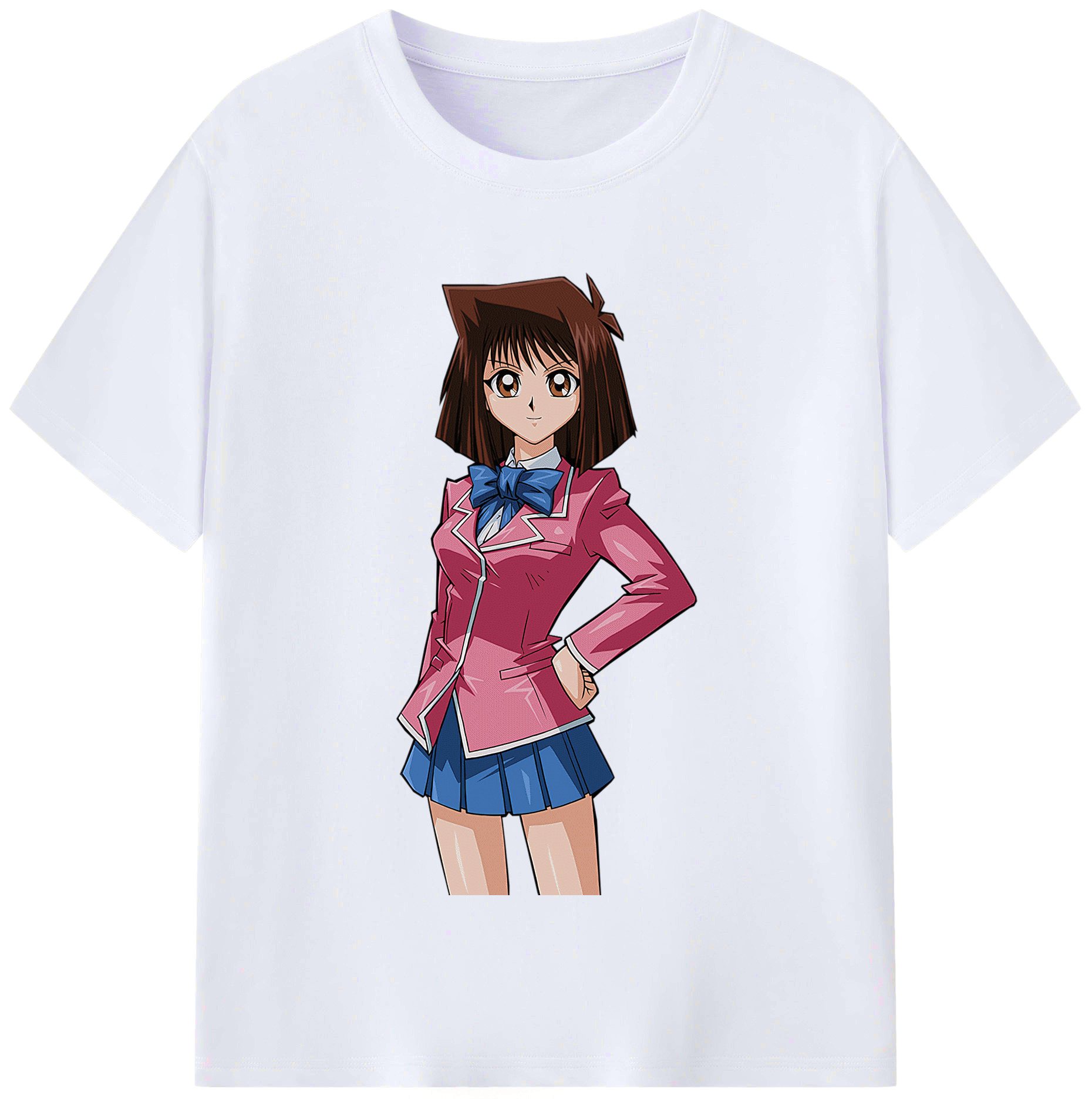 （画像用） 遊☆戯☆王 Yu-Gi-Oh! レディースカジュアルプリントTシャツ（綿100％）