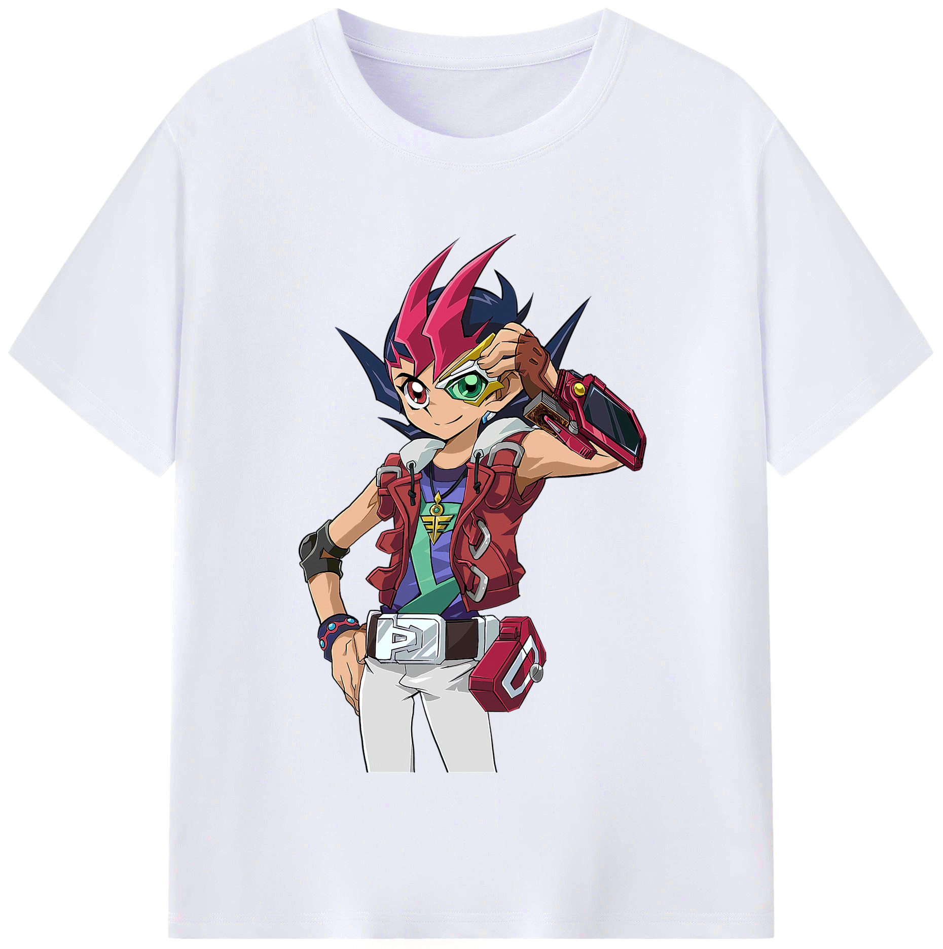 （画像用） 遊☆戯☆王 Yu-Gi-Oh! レディースカジュアルプリントTシャツ（綿100％）