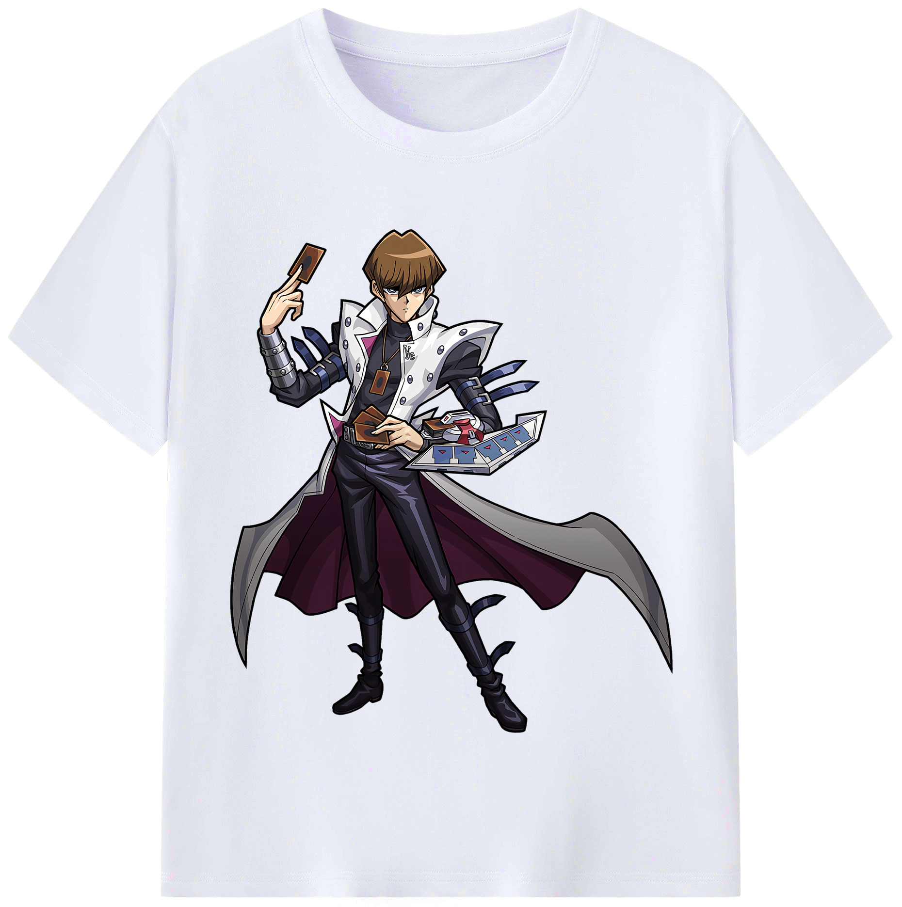 （画像用） 遊☆戯☆王 Yu-Gi-Oh! レディースカジュアルプリントTシャツ（綿100％）