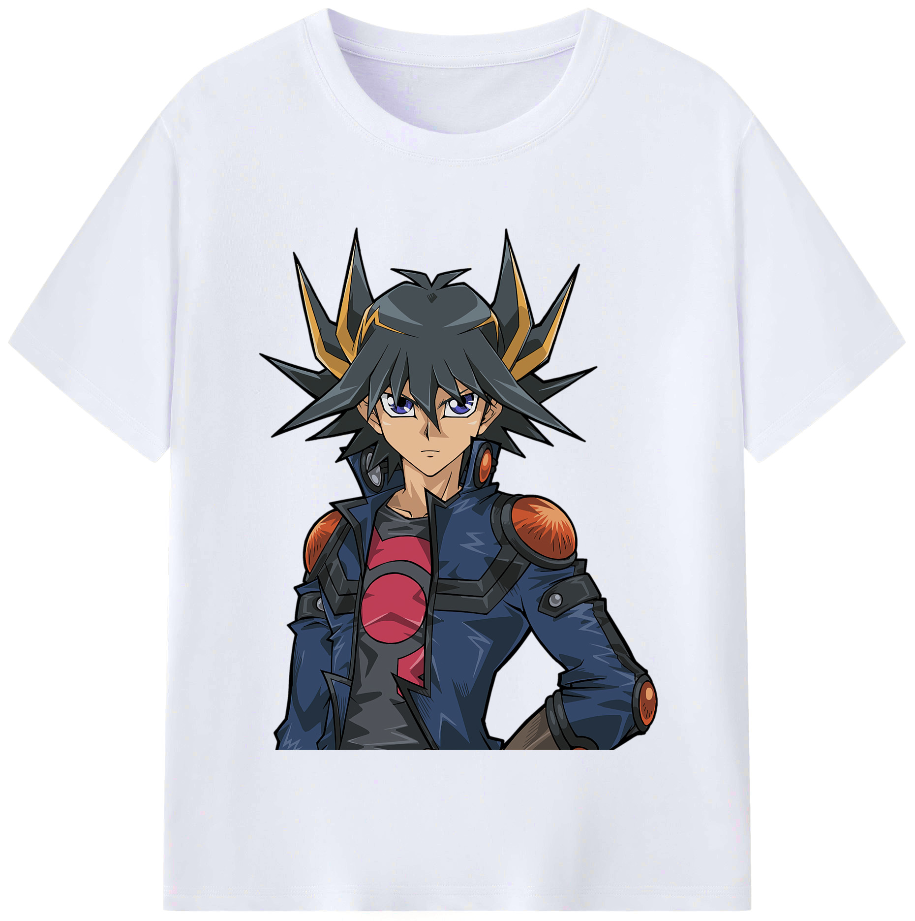 （画像用） 遊☆戯☆王 Yu-Gi-Oh! レディースカジュアルプリントTシャツ（綿100％）