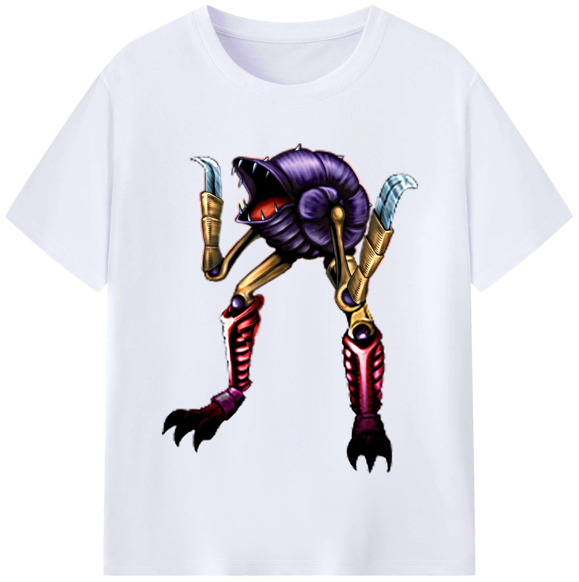 （画像用） 遊☆戯☆王 Yu-Gi-Oh! レディースカジュアルプリントTシャツ（綿100％）