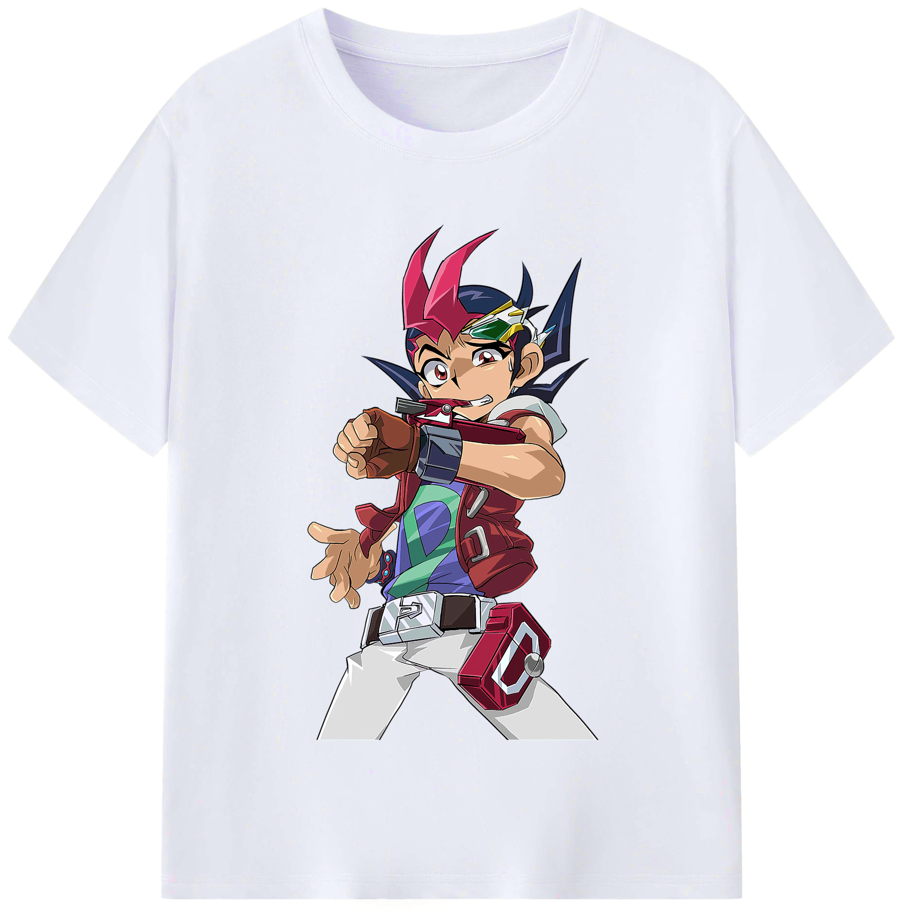 （画像用） 遊☆戯☆王 Yu-Gi-Oh! レディースカジュアルプリントTシャツ（綿100％）