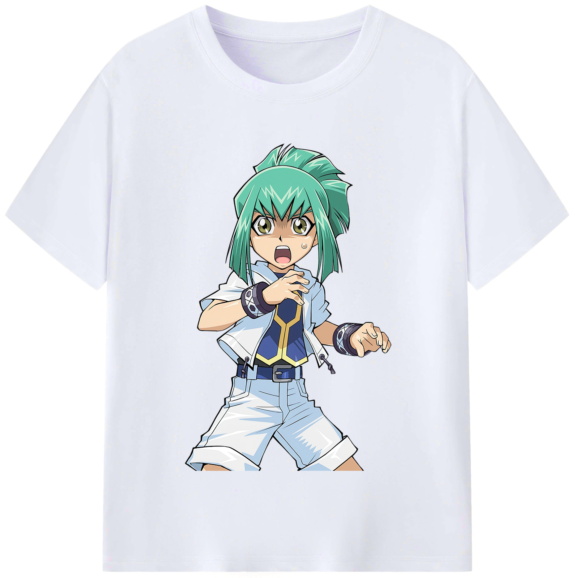 （画像用） 遊☆戯☆王 Yu-Gi-Oh! レディースカジュアルプリントTシャツ（綿100％）