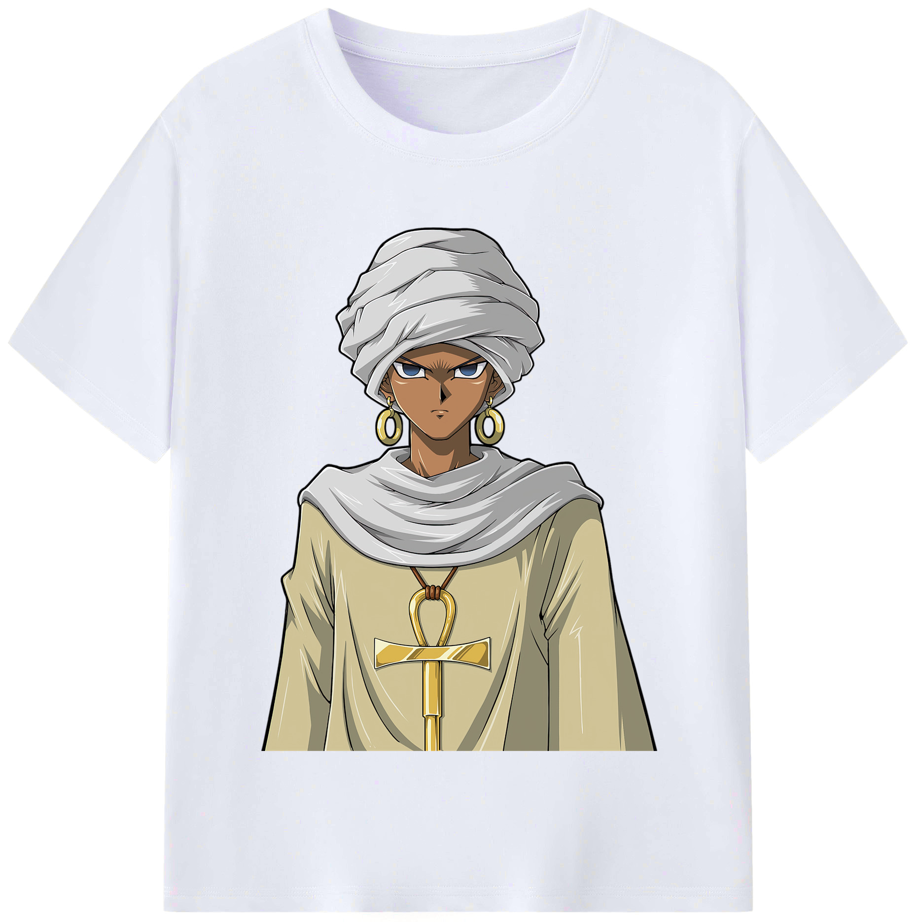 （画像用） 遊☆戯☆王 Yu-Gi-Oh! レディースカジュアルプリントTシャツ（綿100％）
