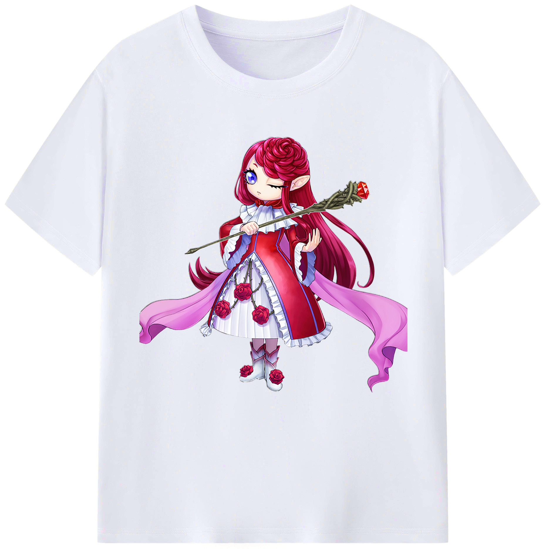 （画像用） 遊☆戯☆王 Yu-Gi-Oh! レディースカジュアルプリントTシャツ（綿100％）