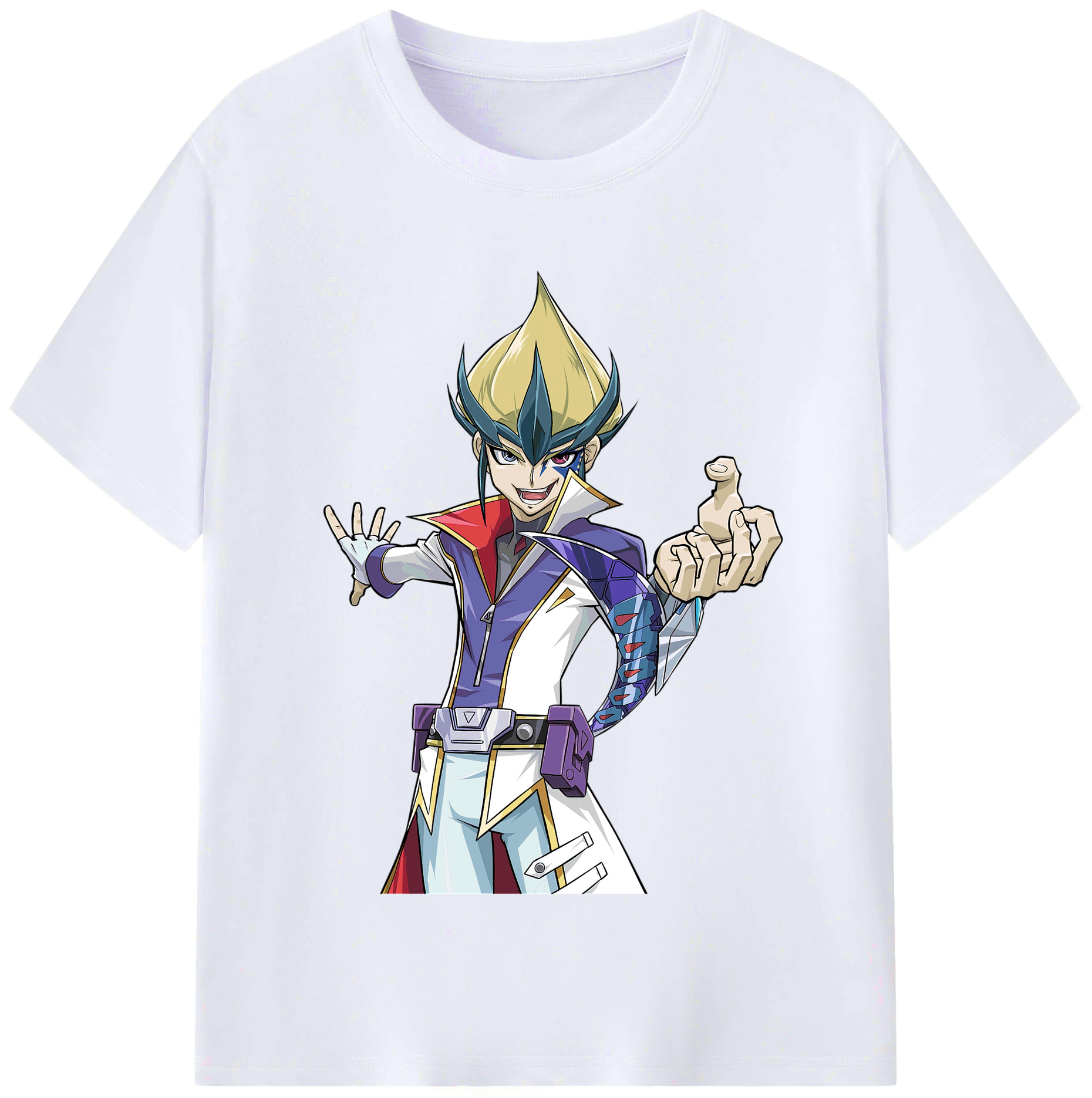 （画像用） 遊☆戯☆王 Yu-Gi-Oh! レディースカジュアルプリントTシャツ（綿100％）