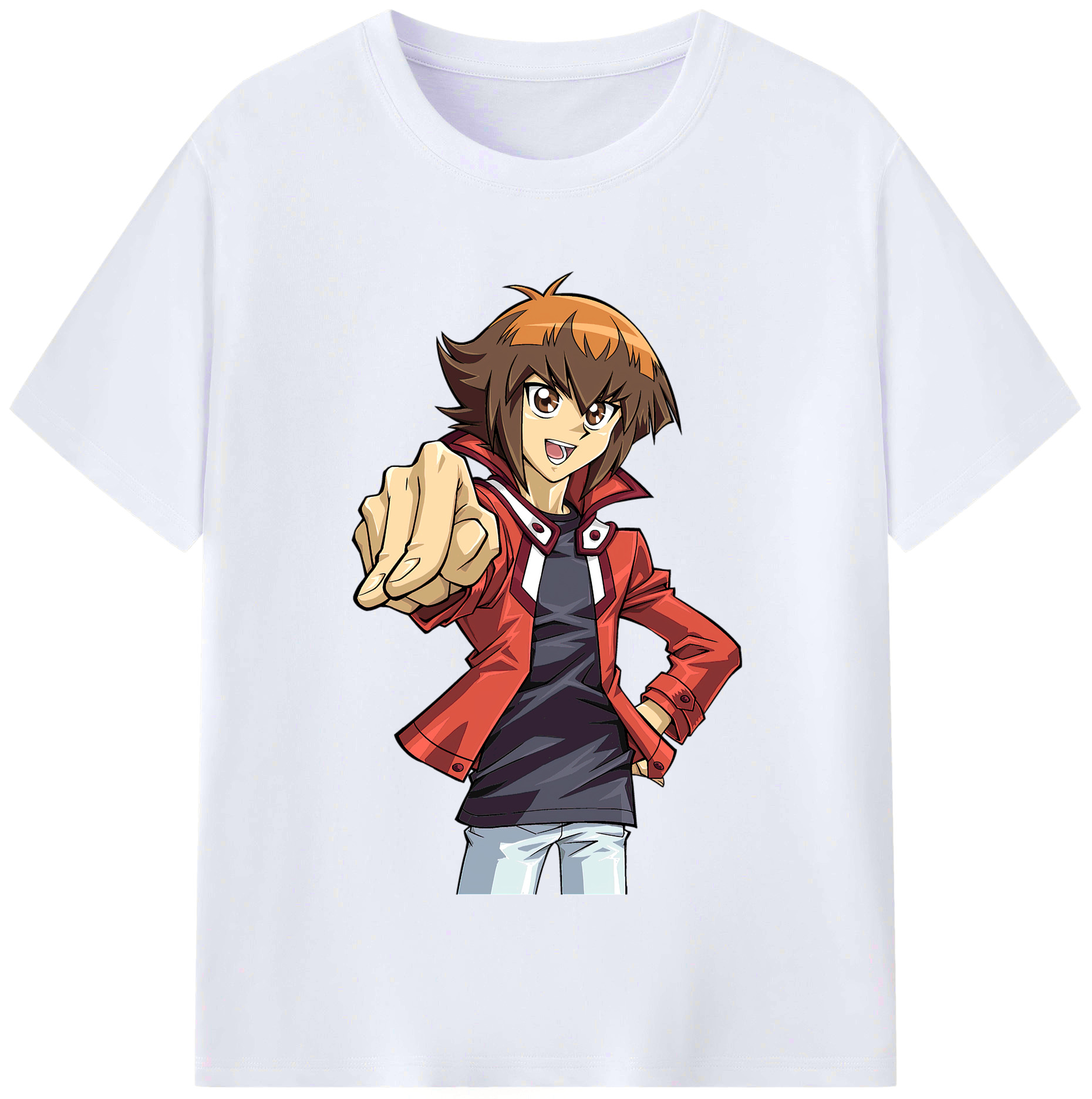 （画像用） 遊☆戯☆王 Yu-Gi-Oh! レディースカジュアルプリントTシャツ（綿100％）