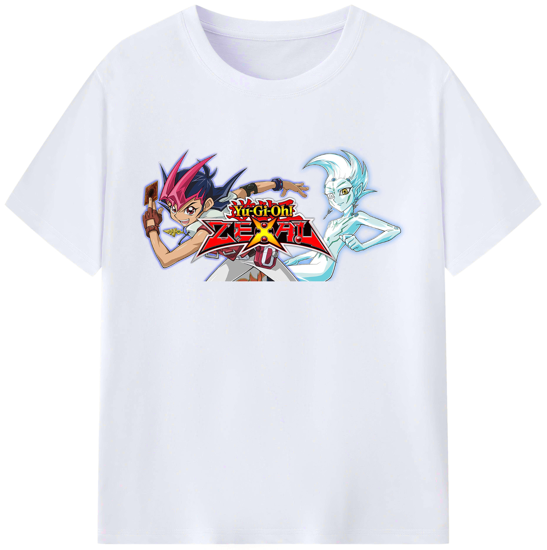 （画像用） 遊☆戯☆王 Yu-Gi-Oh! レディースカジュアルプリントTシャツ（綿100％）