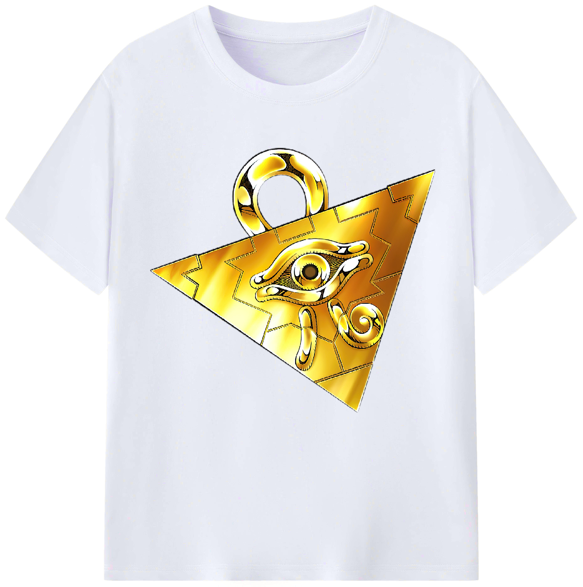 （画像用） 遊☆戯☆王 Yu-Gi-Oh! レディースカジュアルプリントTシャツ（綿100％）