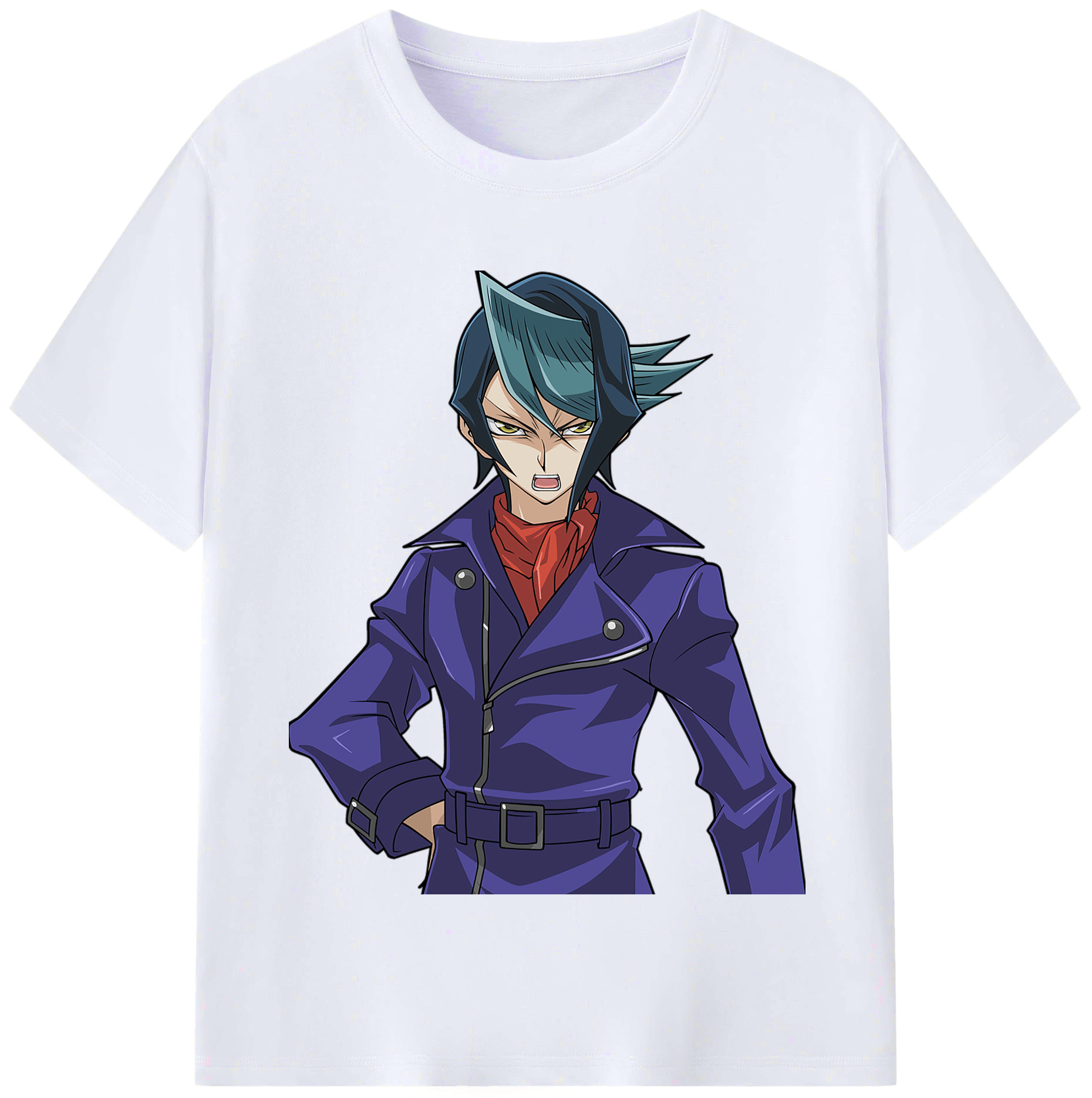 （画像用） 遊☆戯☆王 Yu-Gi-Oh! レディースカジュアルプリントTシャツ（綿100％）