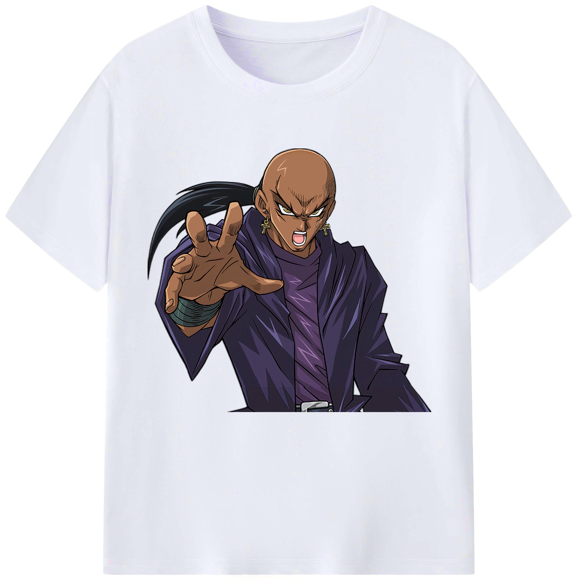 （画像用） 遊☆戯☆王 Yu-Gi-Oh! レディースカジュアルプリントTシャツ（綿100％）