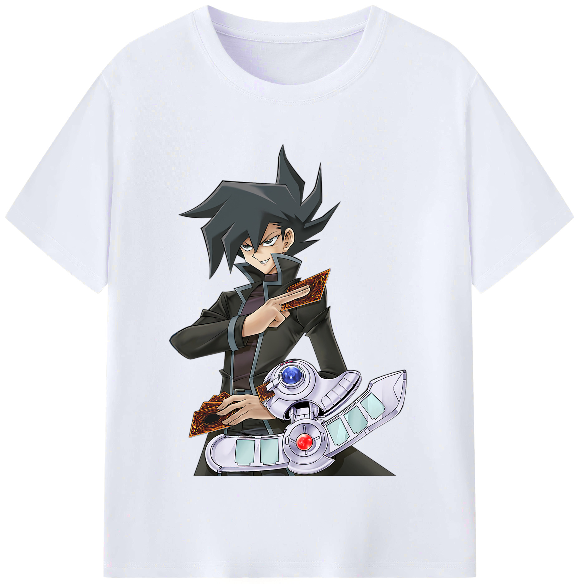 （画像用） 遊☆戯☆王 Yu-Gi-Oh! レディースカジュアルプリントTシャツ（綿100％）