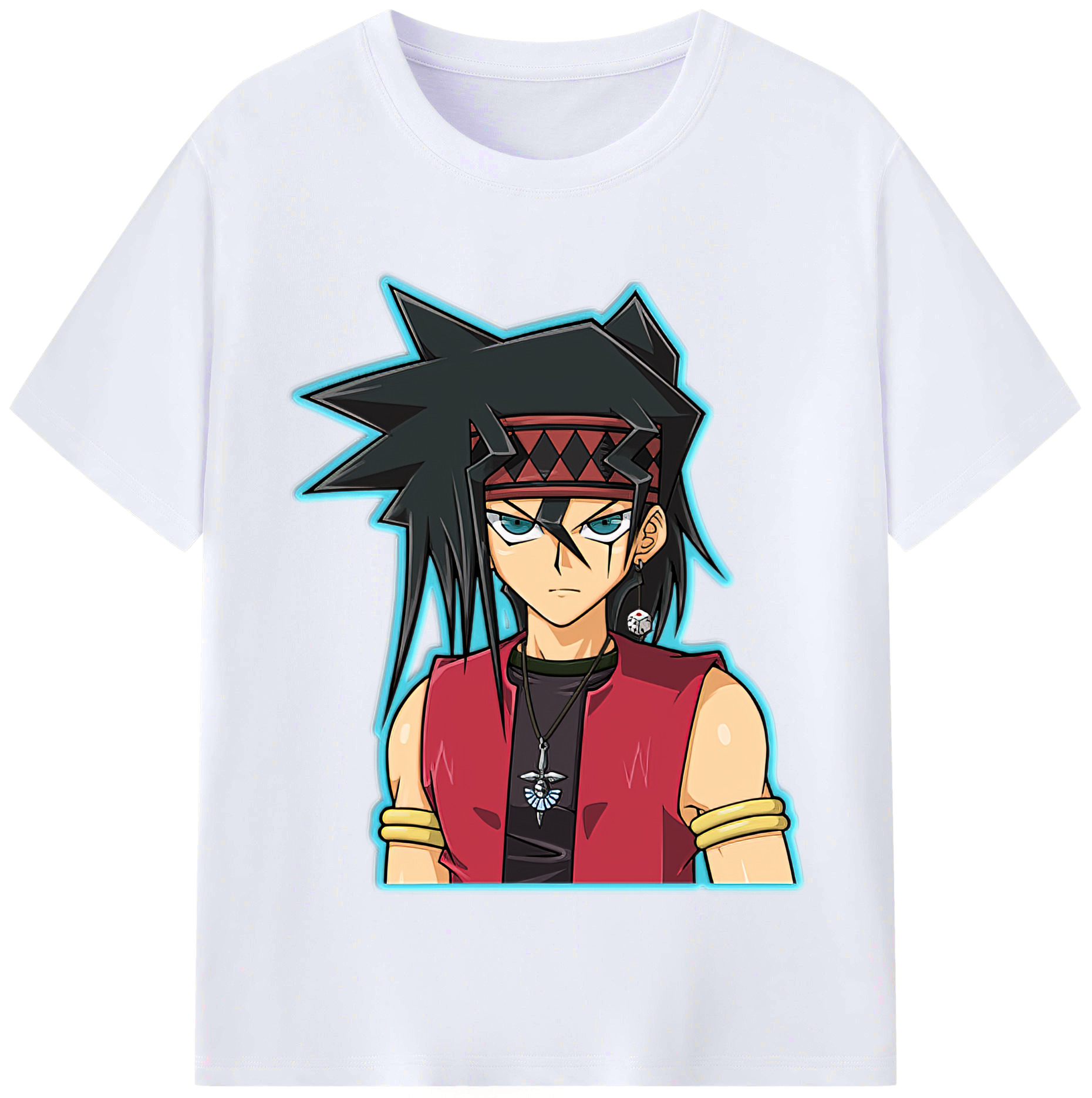 （画像用） 遊☆戯☆王 Yu-Gi-Oh! レディースカジュアルプリントTシャツ（綿100％）