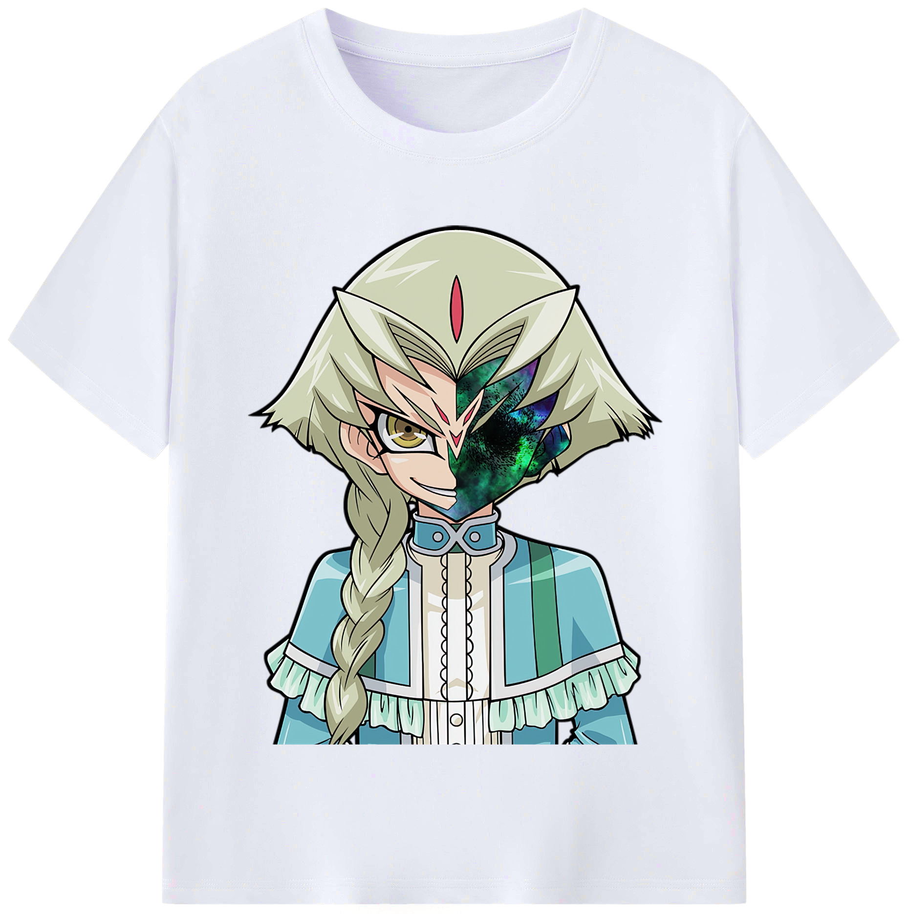 （画像用） 遊☆戯☆王 Yu-Gi-Oh! レディースカジュアルプリントTシャツ（綿100％）