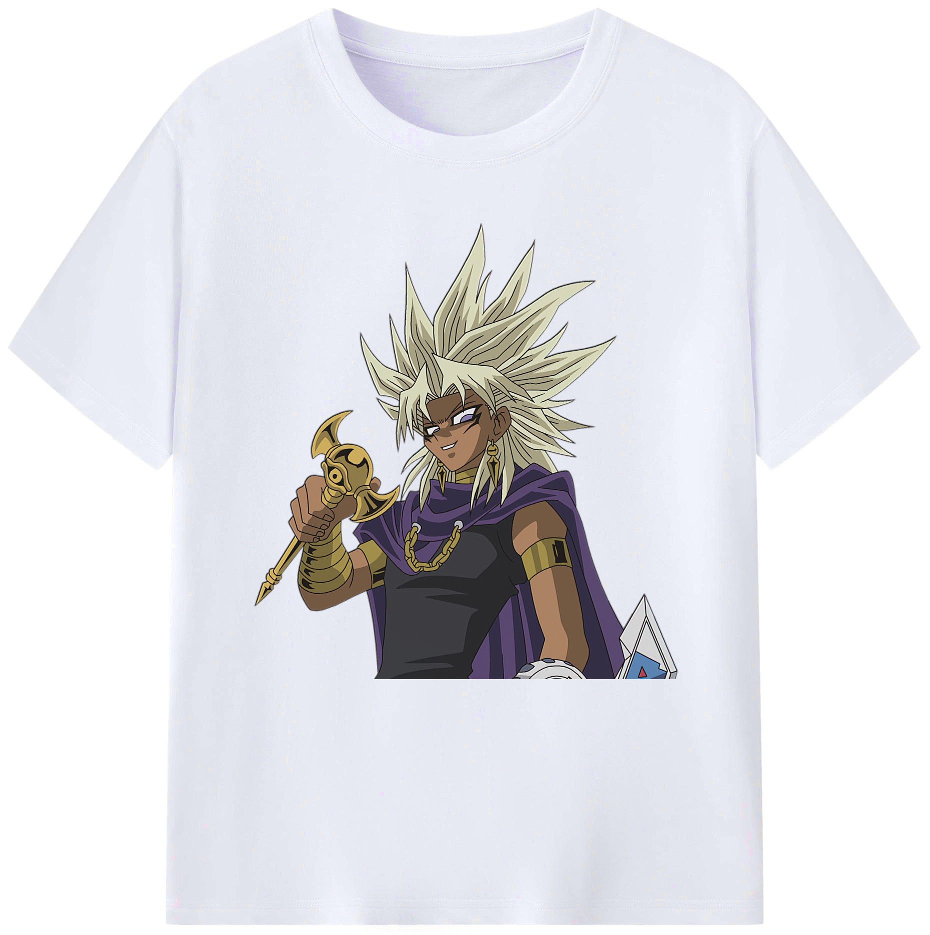 （画像用） 遊☆戯☆王 Yu-Gi-Oh! レディースカジュアルプリントTシャツ（綿100％）