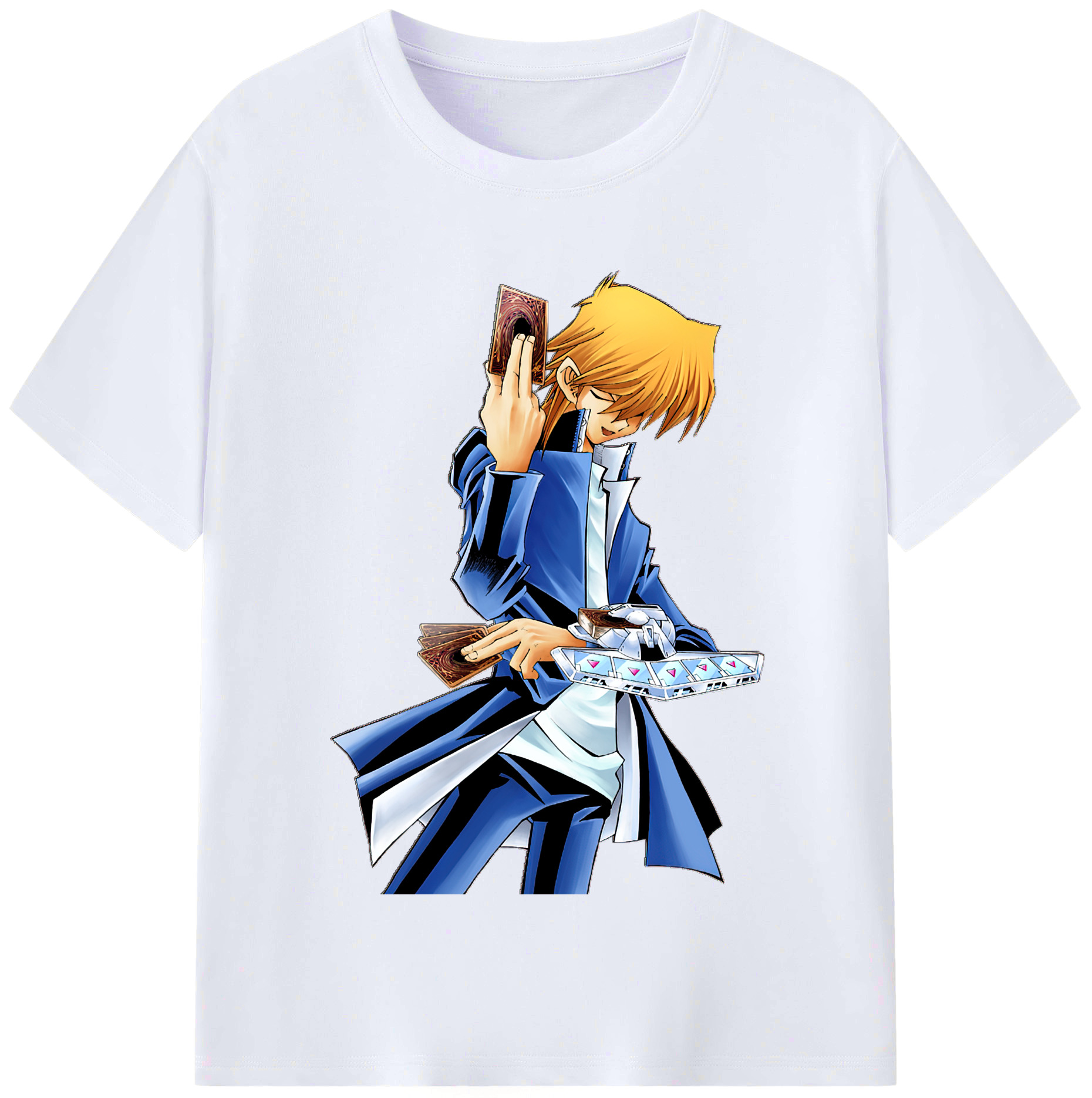 （画像用） 遊☆戯☆王 Yu-Gi-Oh! レディースカジュアルプリントTシャツ（綿100％）