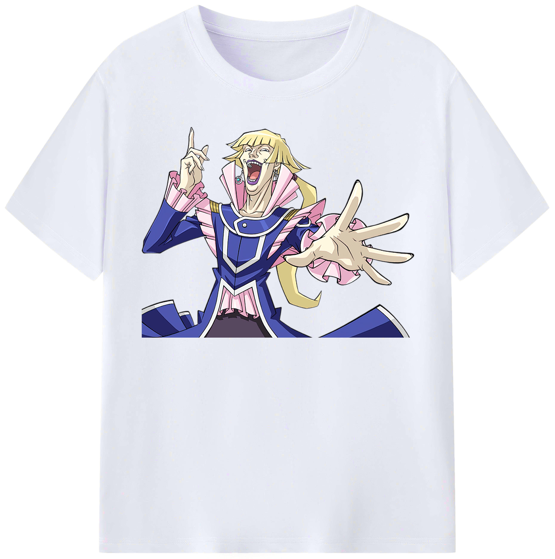 （画像用） 遊☆戯☆王 Yu-Gi-Oh! レディースカジュアルプリントTシャツ（綿100％）