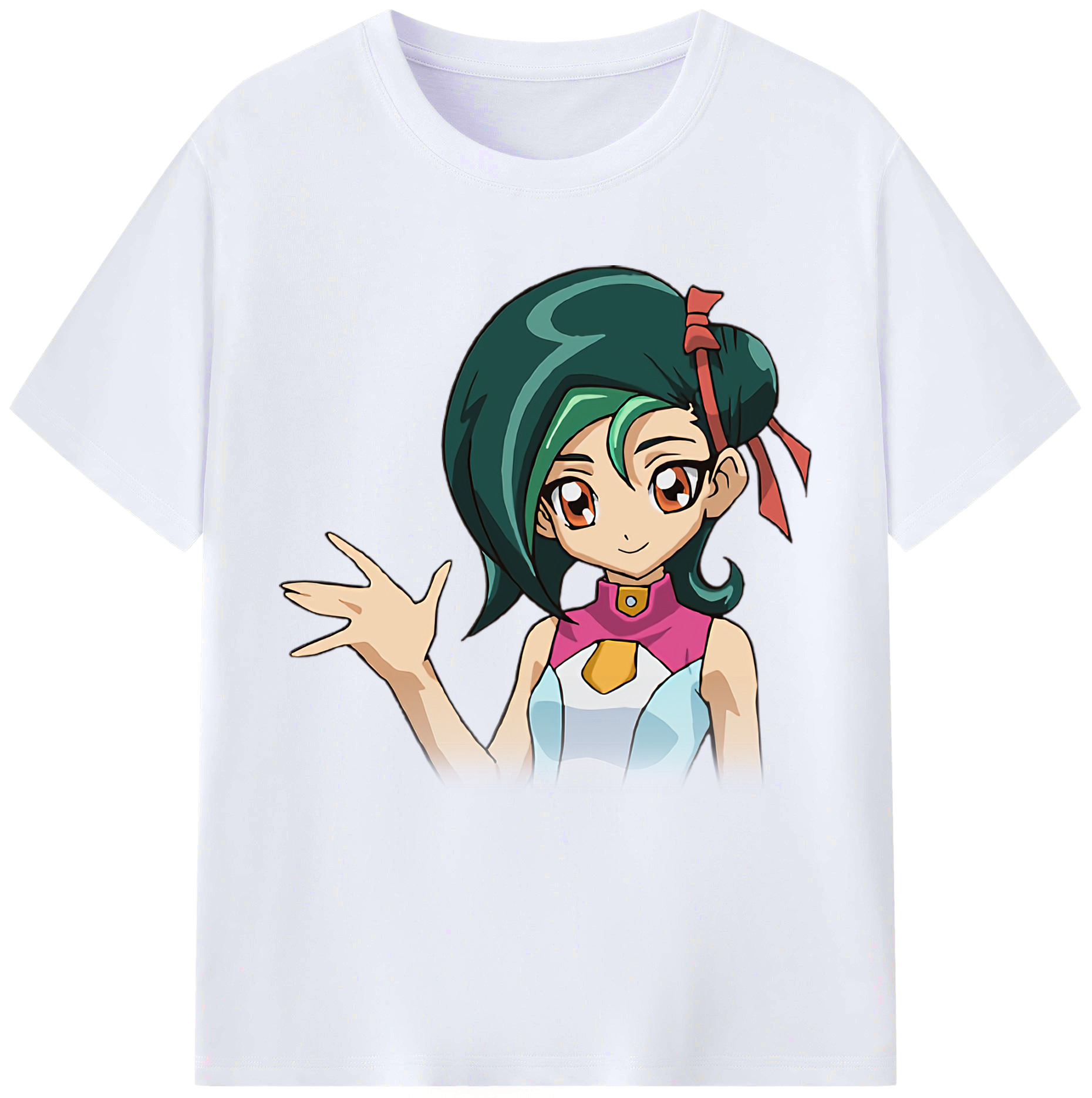 （画像用） 遊☆戯☆王 Yu-Gi-Oh! レディースカジュアルプリントTシャツ（綿100％）