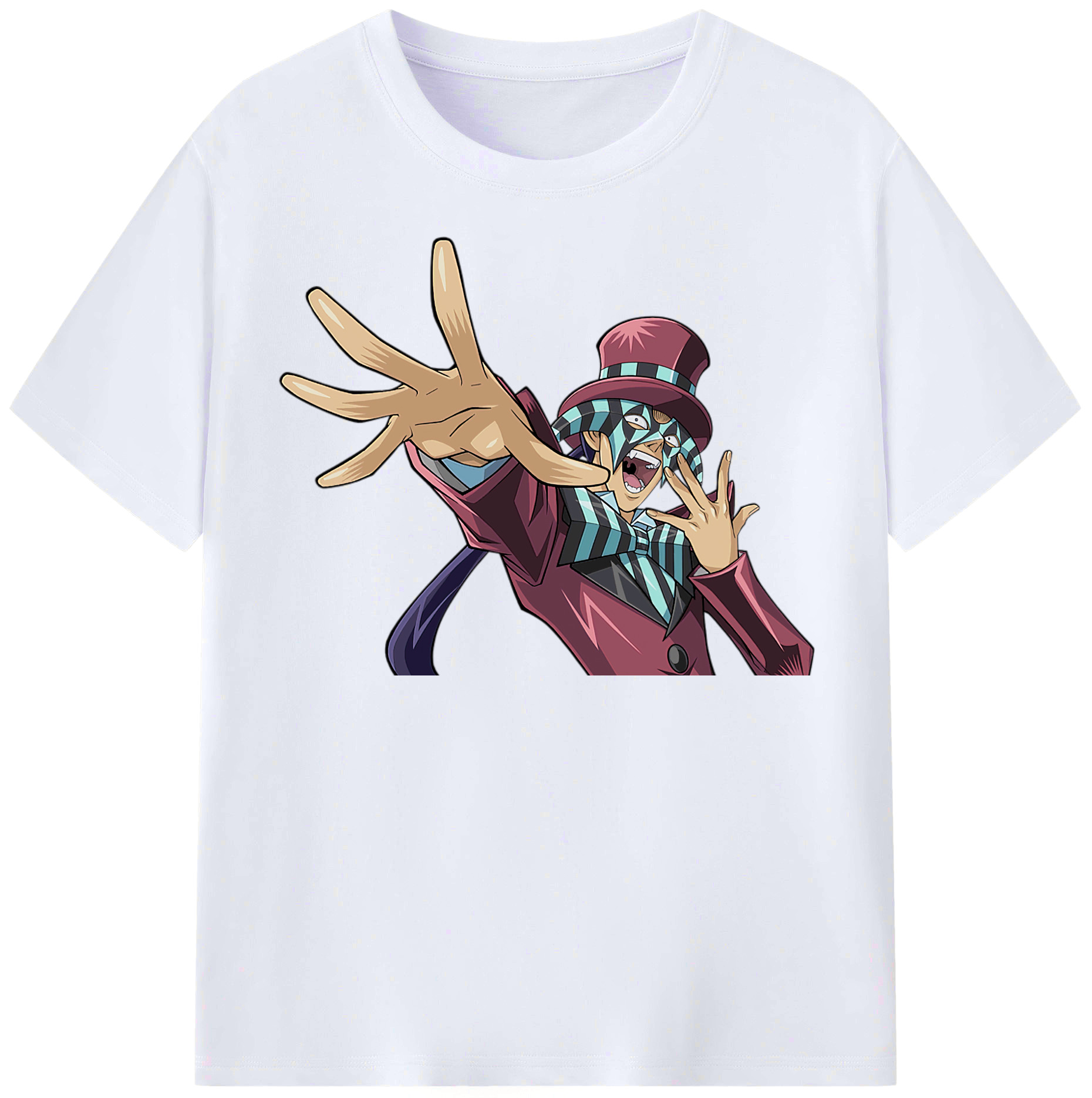 （画像用） 遊☆戯☆王 Yu-Gi-Oh! レディースカジュアルプリントTシャツ（綿100％）