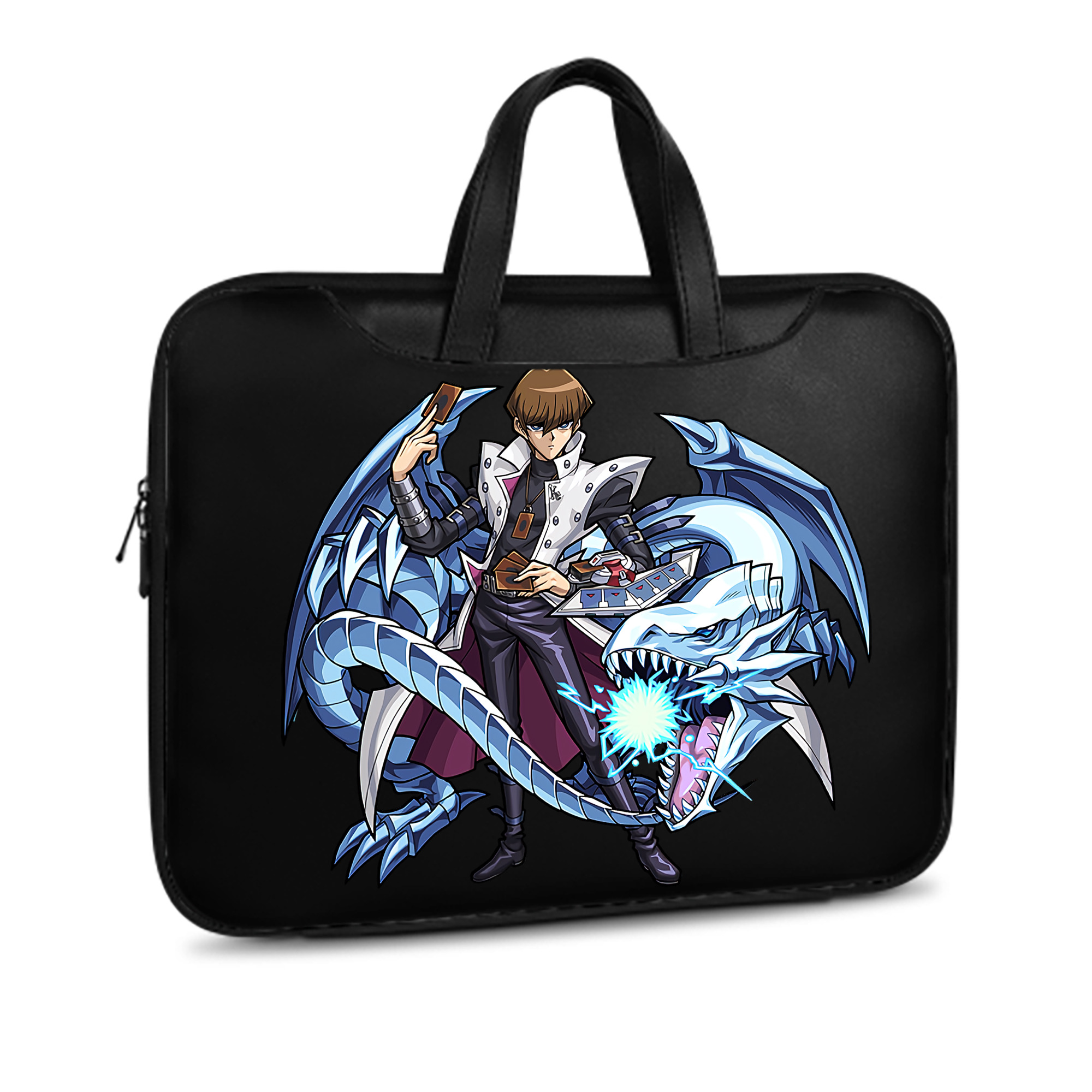 （画像用） 遊☆戯☆王 Yu-Gi-Oh! レザーラップトップバッグ　ノートパソコンケース