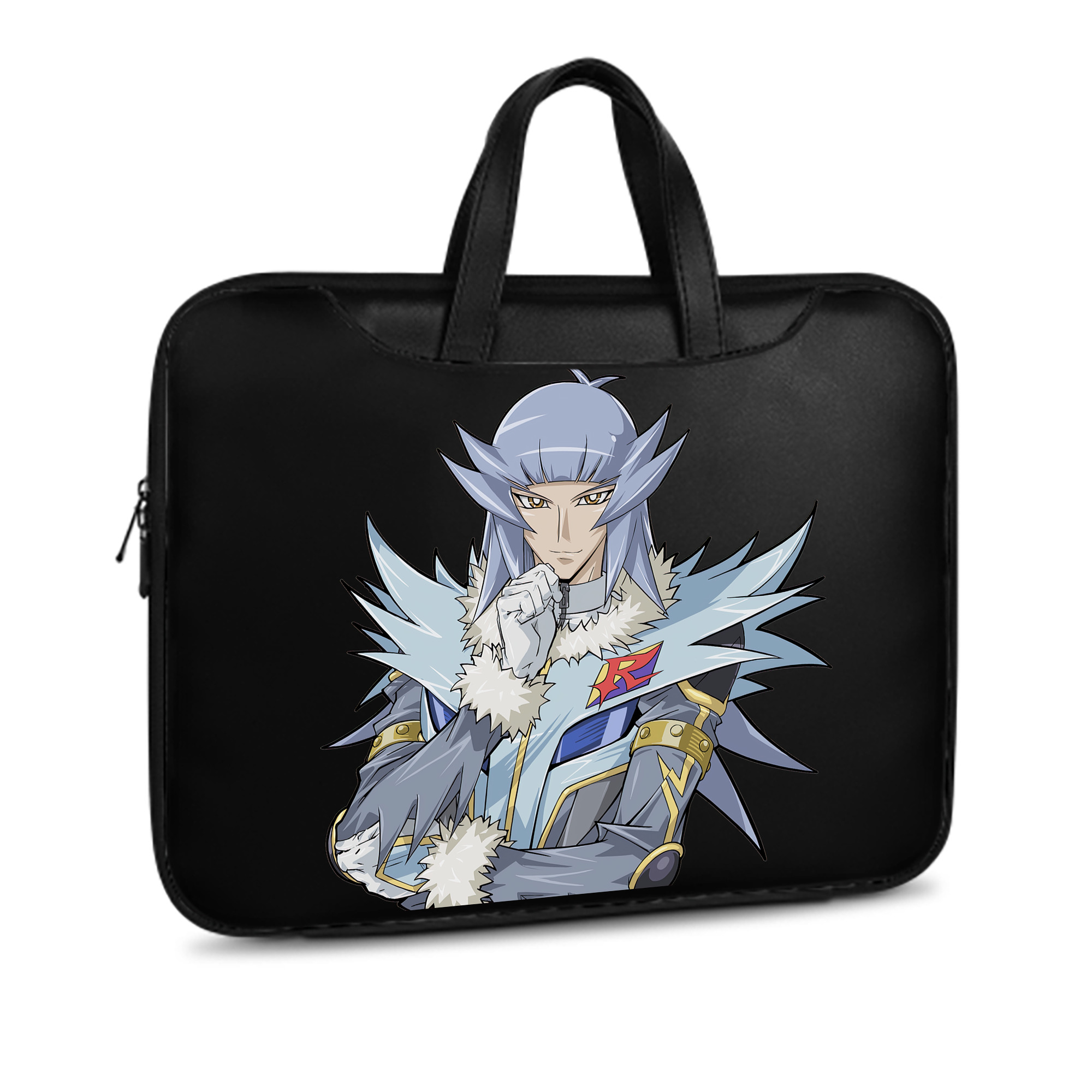 （画像用） 遊☆戯☆王 Yu-Gi-Oh! レザーラップトップバッグ　ノートパソコンケース