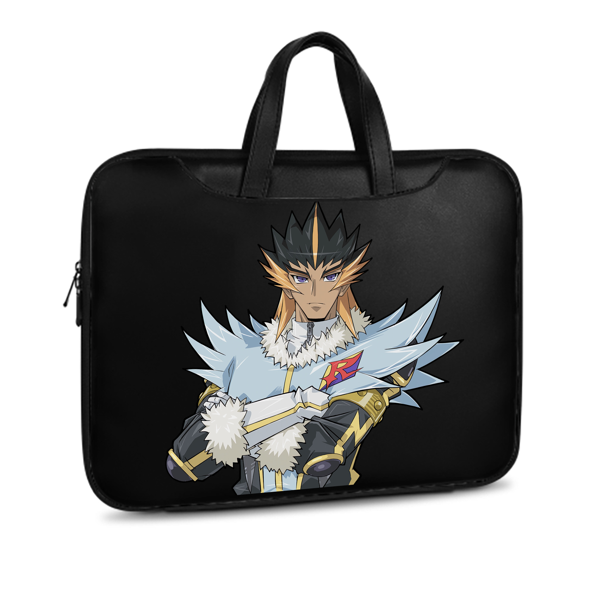 （画像用） 遊☆戯☆王 Yu-Gi-Oh! レザーラップトップバッグ　ノートパソコンケース