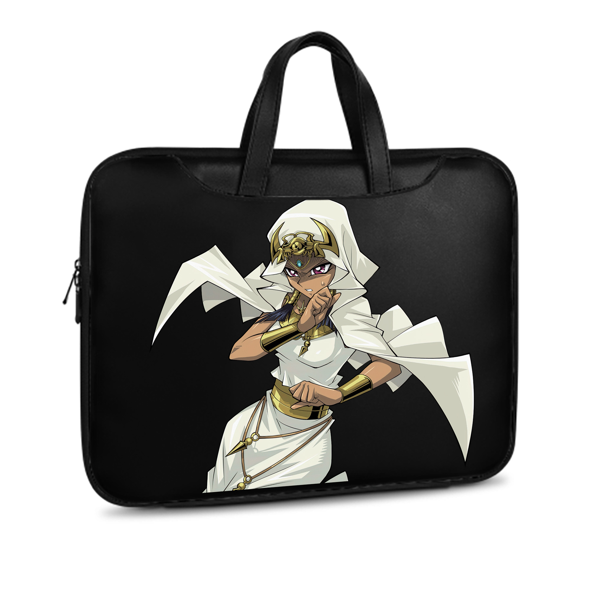 （画像用） 遊☆戯☆王 Yu-Gi-Oh! レザーラップトップバッグ　ノートパソコンケース