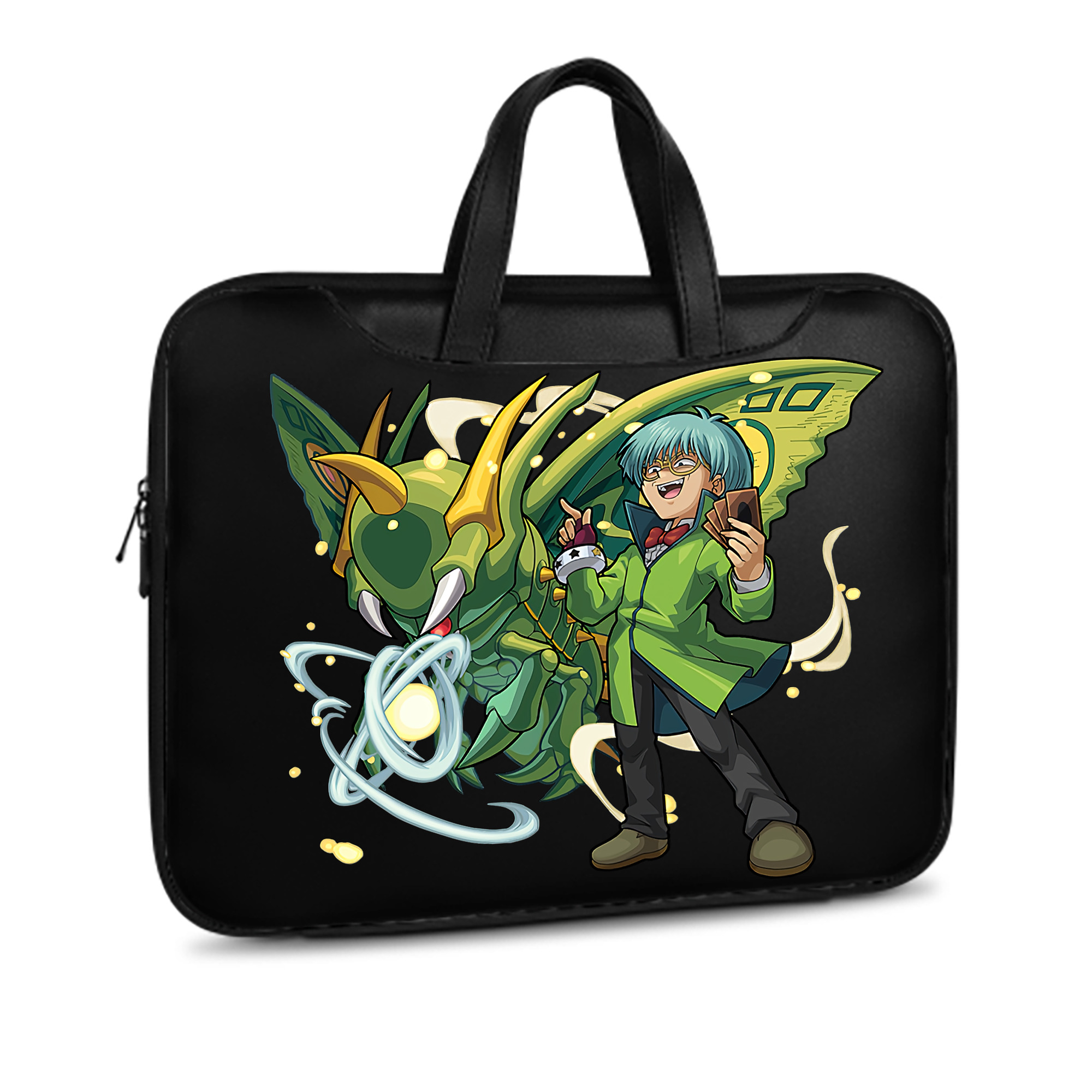 （画像用） 遊☆戯☆王 Yu-Gi-Oh! レザーラップトップバッグ　ノートパソコンケース