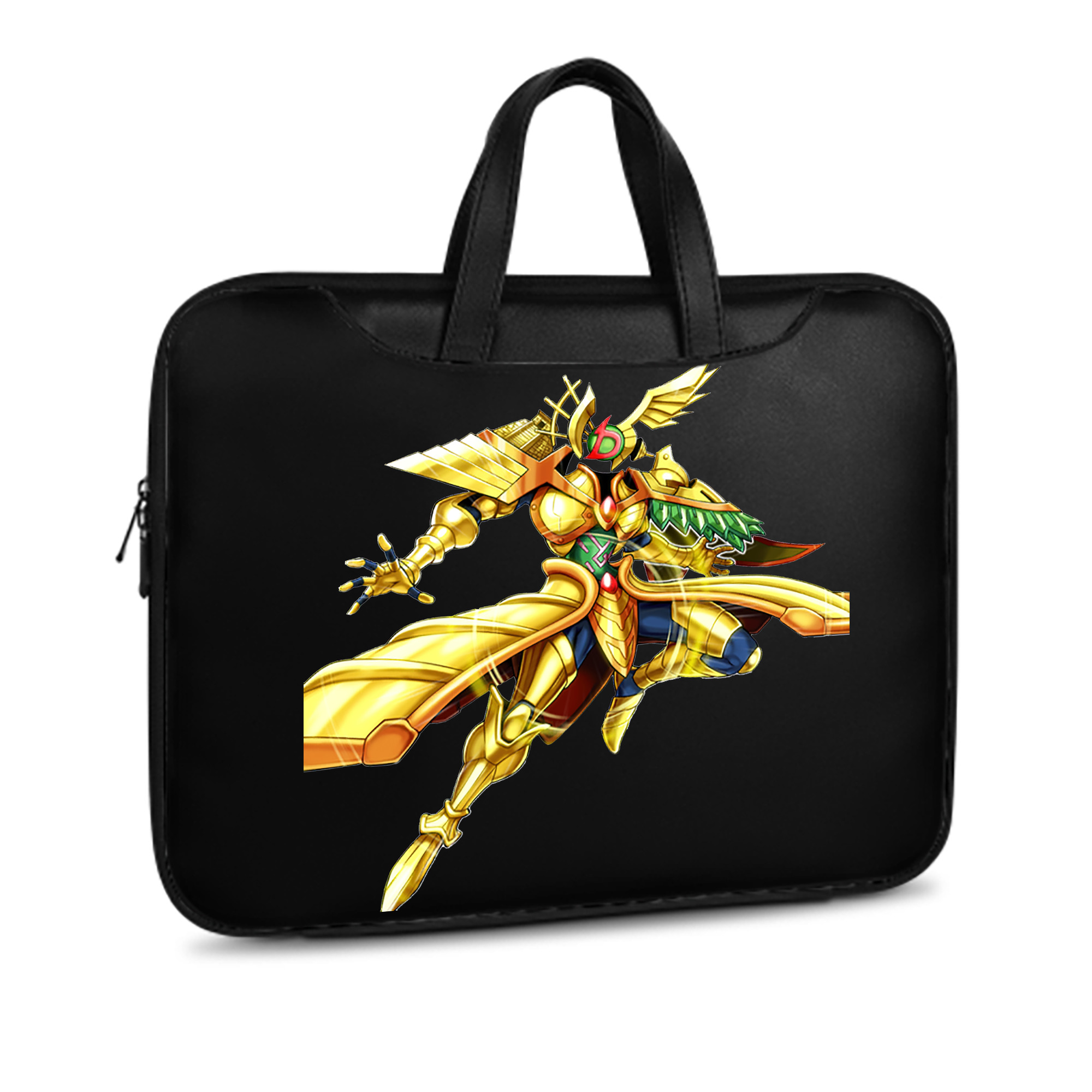 （画像用） 遊☆戯☆王 Yu-Gi-Oh! レザーラップトップバッグ　ノートパソコンケース