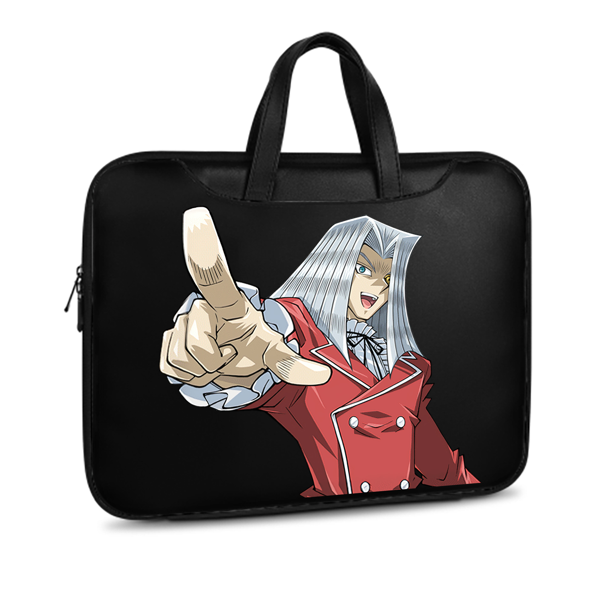 （画像用） 遊☆戯☆王 Yu-Gi-Oh! レザーラップトップバッグ　ノートパソコンケース