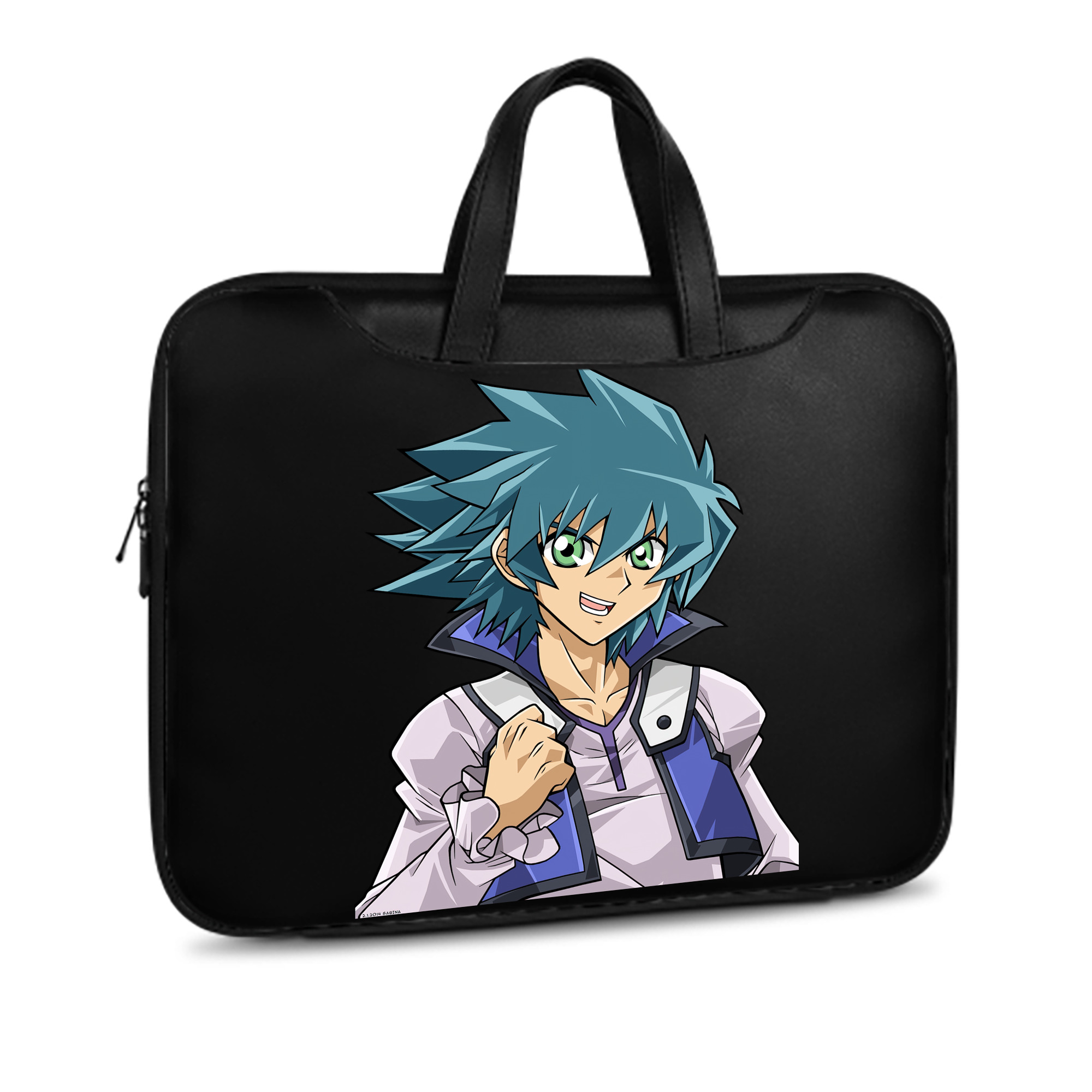 （画像用） 遊☆戯☆王 Yu-Gi-Oh! レザーラップトップバッグ　ノートパソコンケース