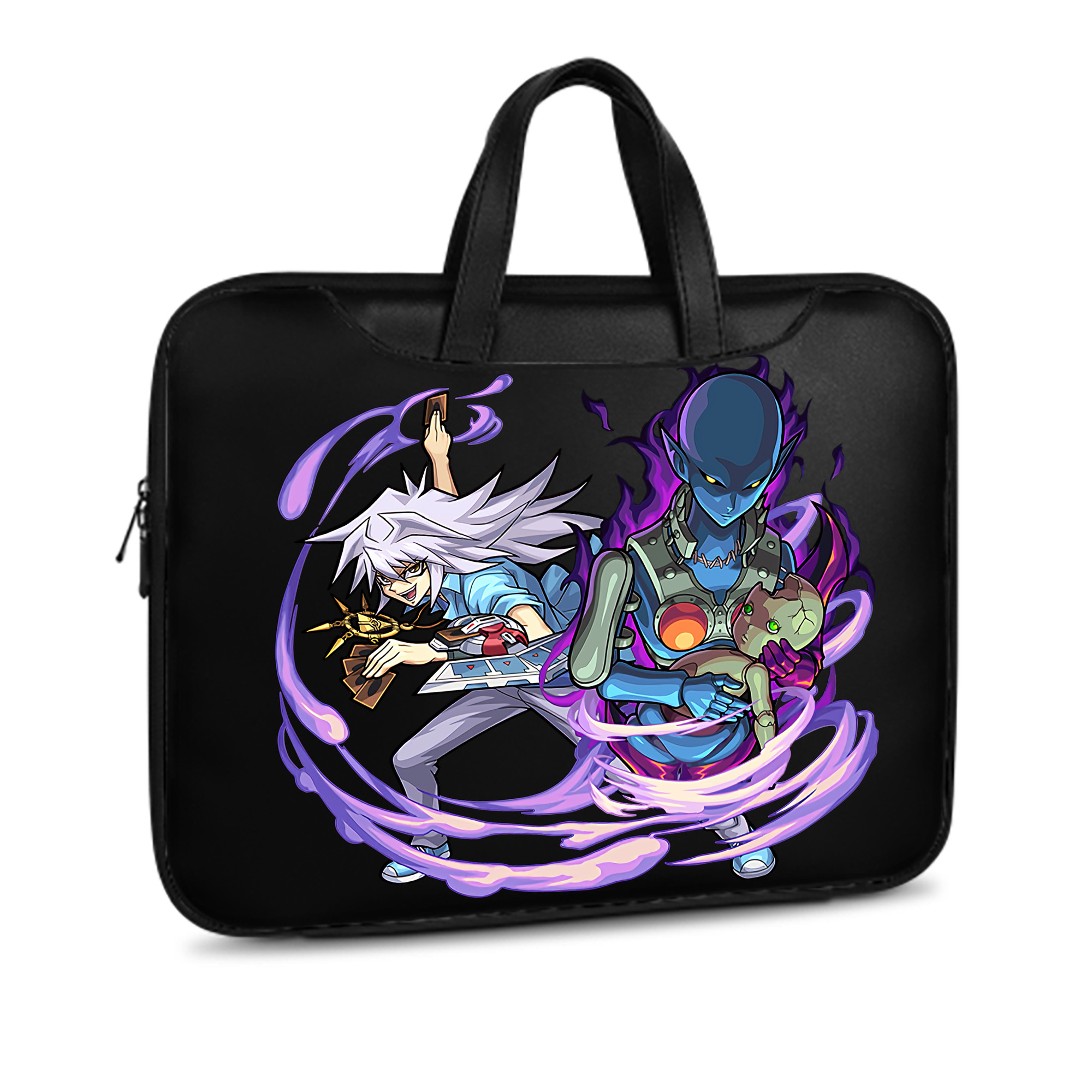 （画像用） 遊☆戯☆王 Yu-Gi-Oh! レザーラップトップバッグ　ノートパソコンケース