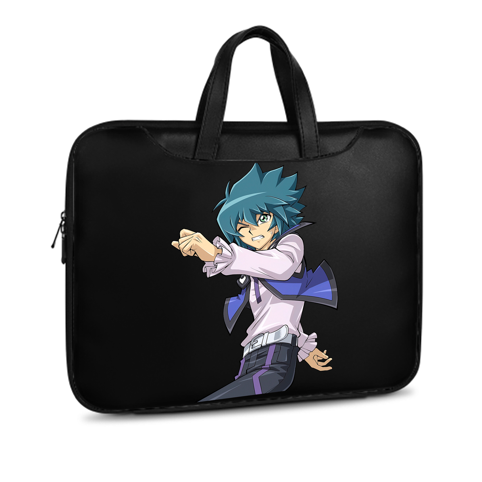 （画像用） 遊☆戯☆王 Yu-Gi-Oh! レザーラップトップバッグ　ノートパソコンケース