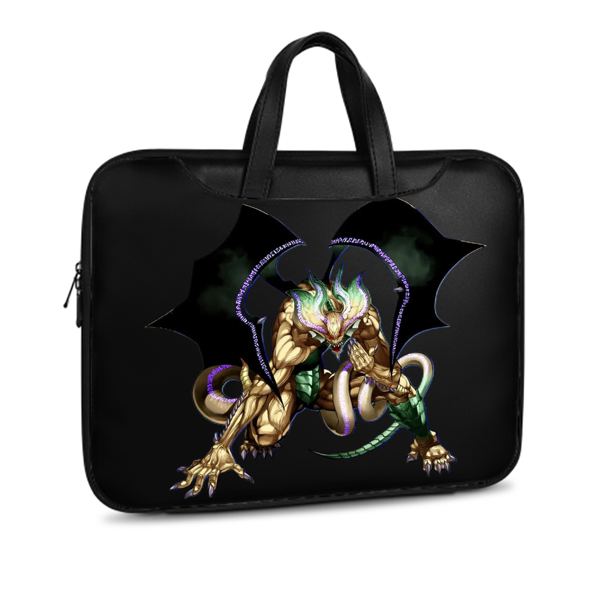 （画像用） 遊☆戯☆王 Yu-Gi-Oh! レザーラップトップバッグ　ノートパソコンケース