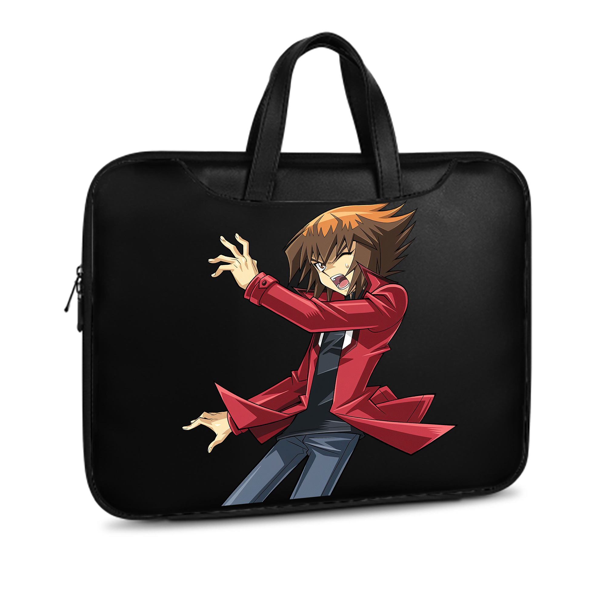 （画像用） 遊☆戯☆王 Yu-Gi-Oh! レザーラップトップバッグ　ノートパソコンケース