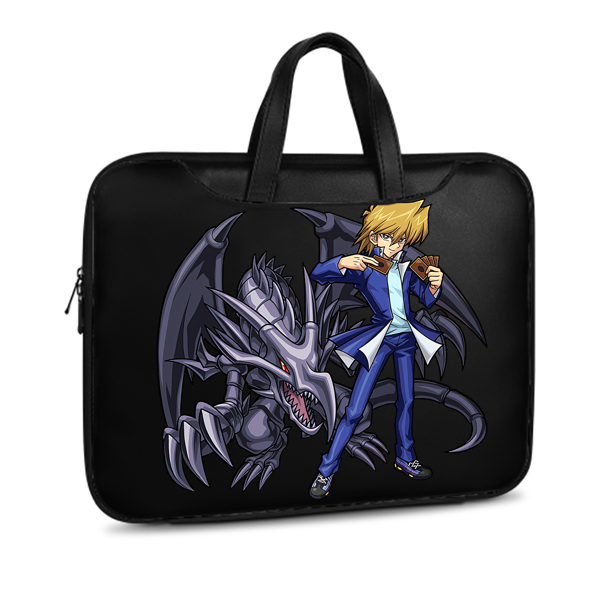 （画像用） 遊☆戯☆王 Yu-Gi-Oh! レザーラップトップバッグ　ノートパソコンケース