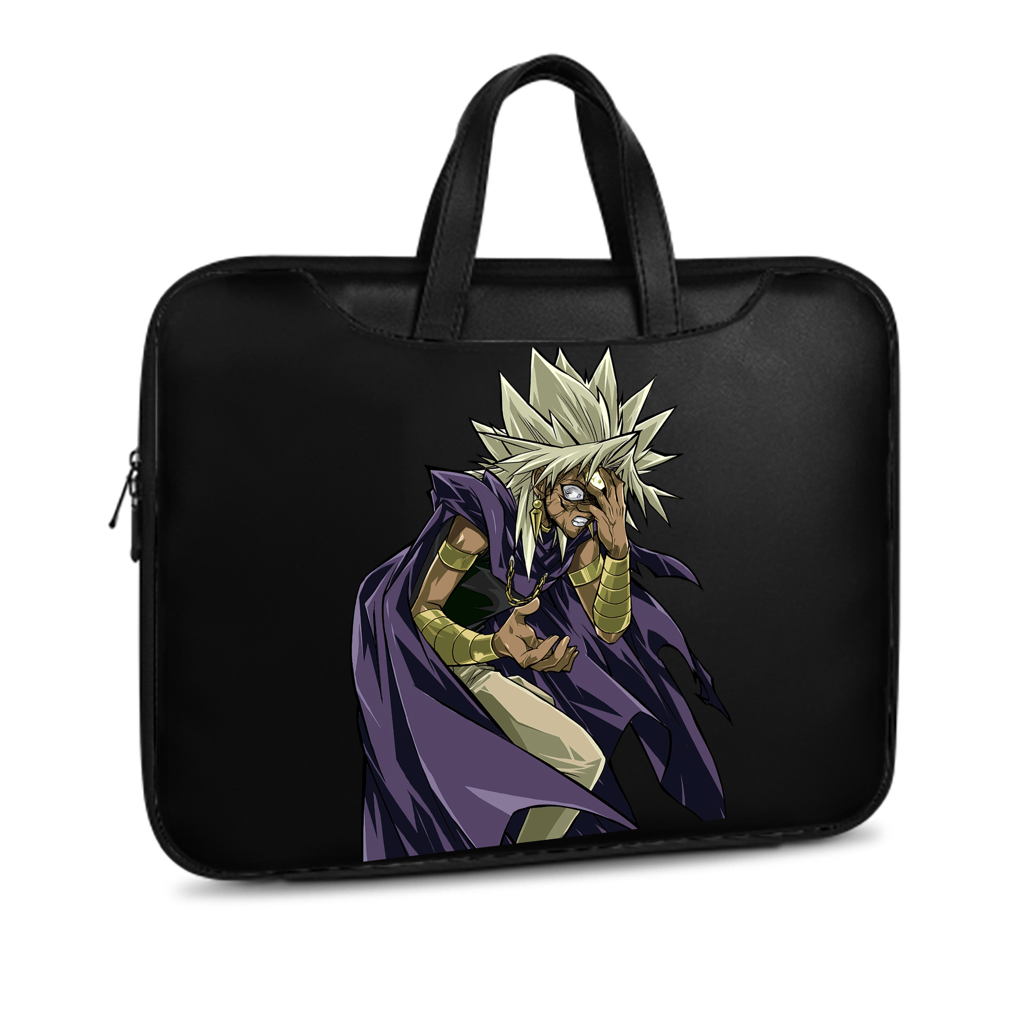（画像用） 遊☆戯☆王 Yu-Gi-Oh! レザーラップトップバッグ　ノートパソコンケース