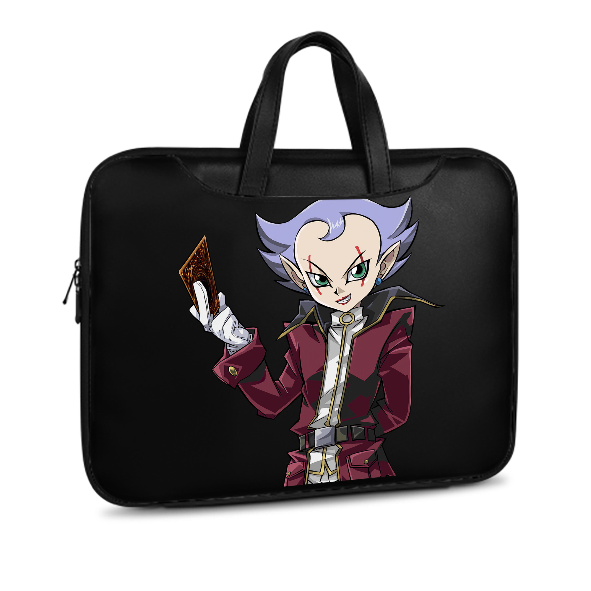 （画像用） 遊☆戯☆王 Yu-Gi-Oh! レザーラップトップバッグ　ノートパソコンケース