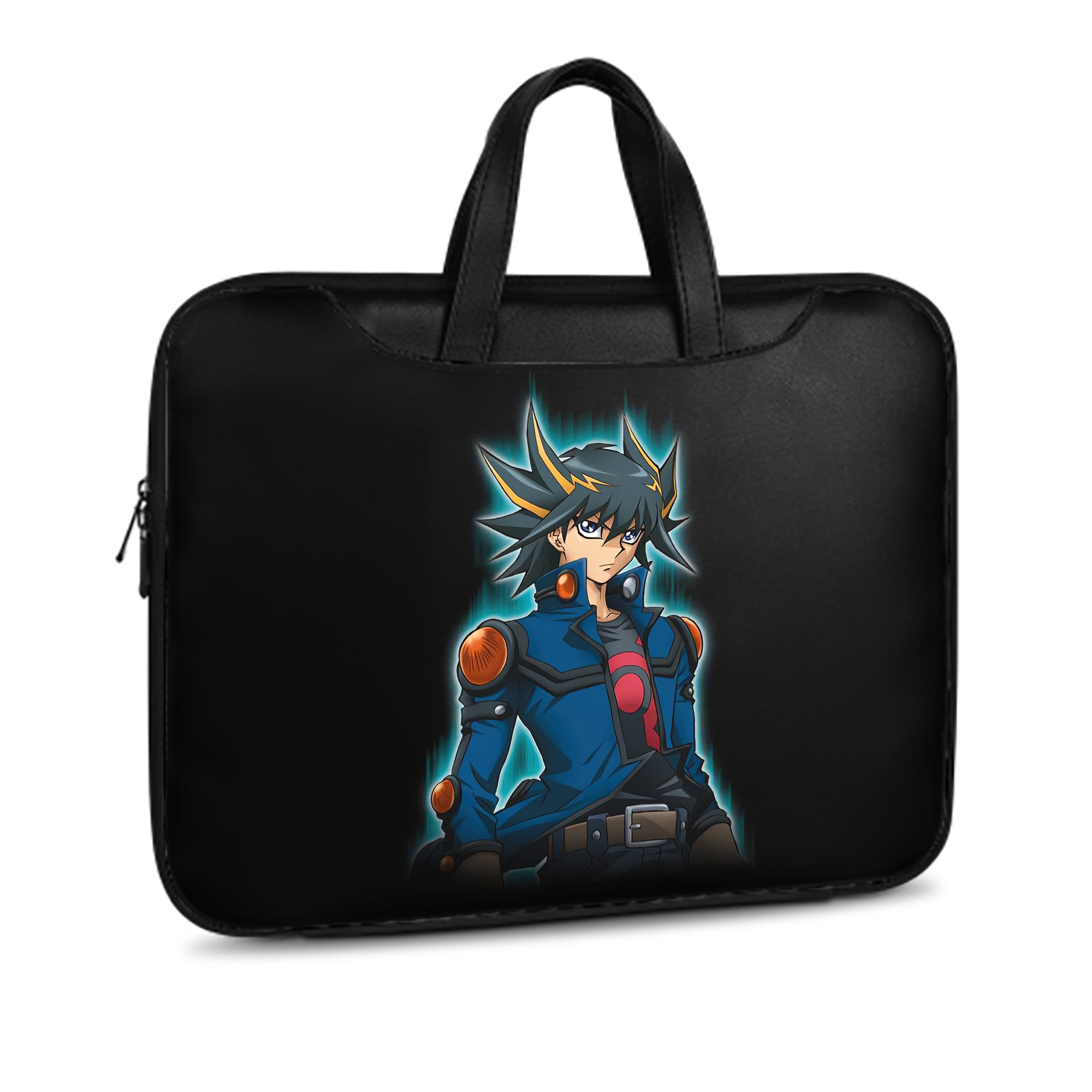 （画像用） 遊☆戯☆王 Yu-Gi-Oh! レザーラップトップバッグ　ノートパソコンケース