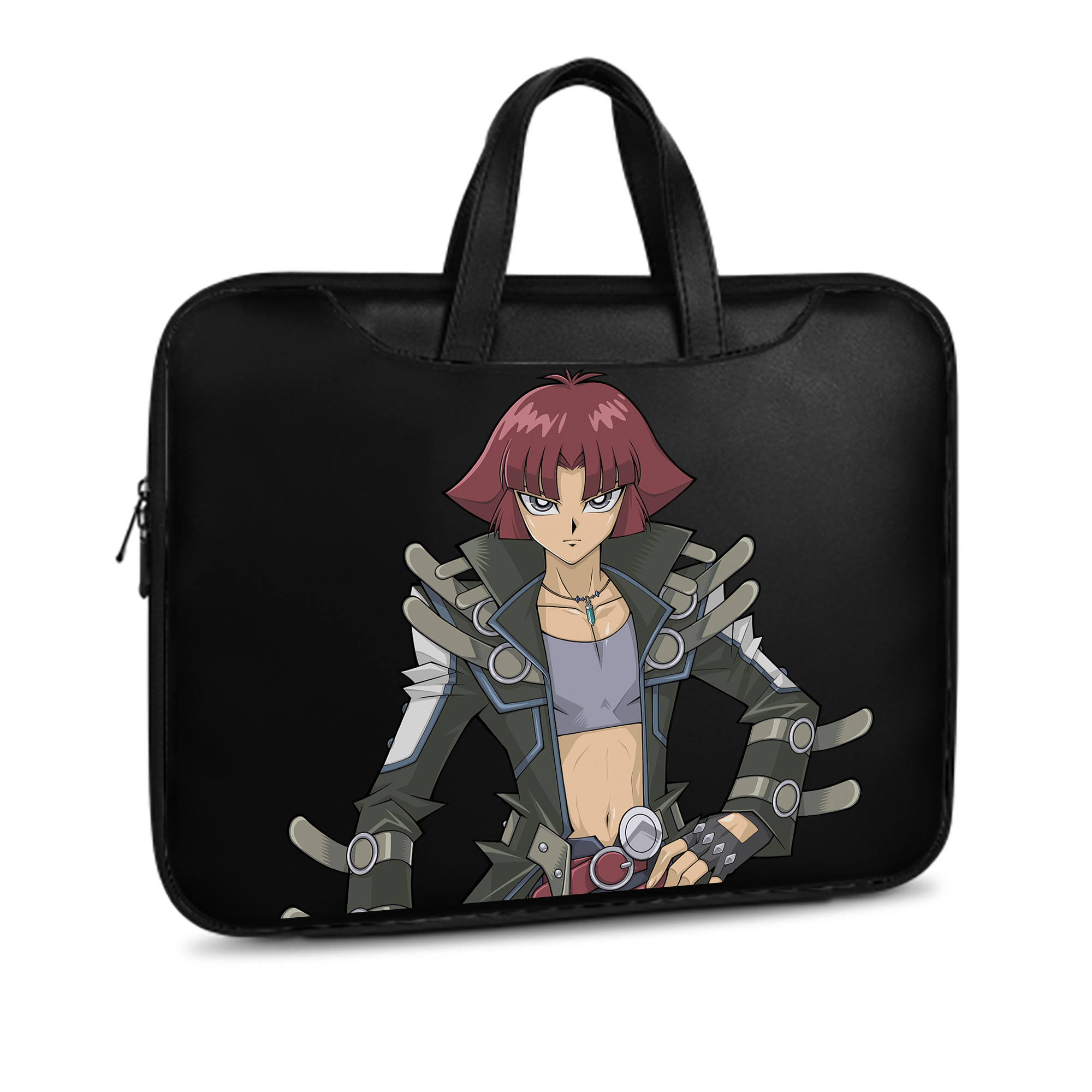（画像用） 遊☆戯☆王 Yu-Gi-Oh! レザーラップトップバッグ　ノートパソコンケース