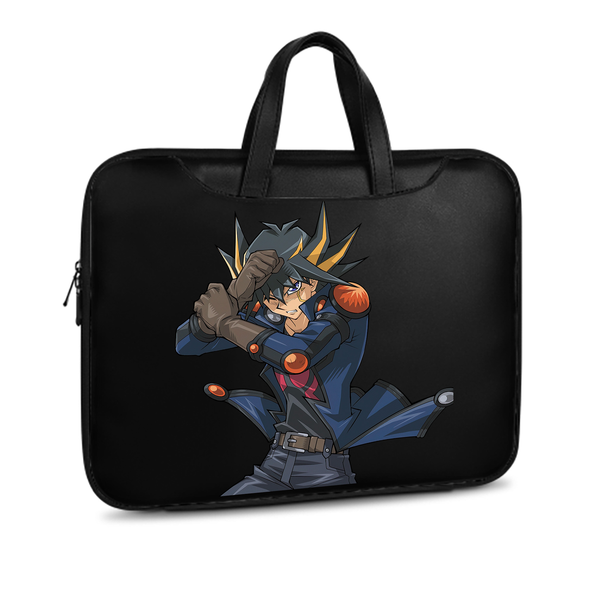 （画像用） 遊☆戯☆王 Yu-Gi-Oh! レザーラップトップバッグ　ノートパソコンケース