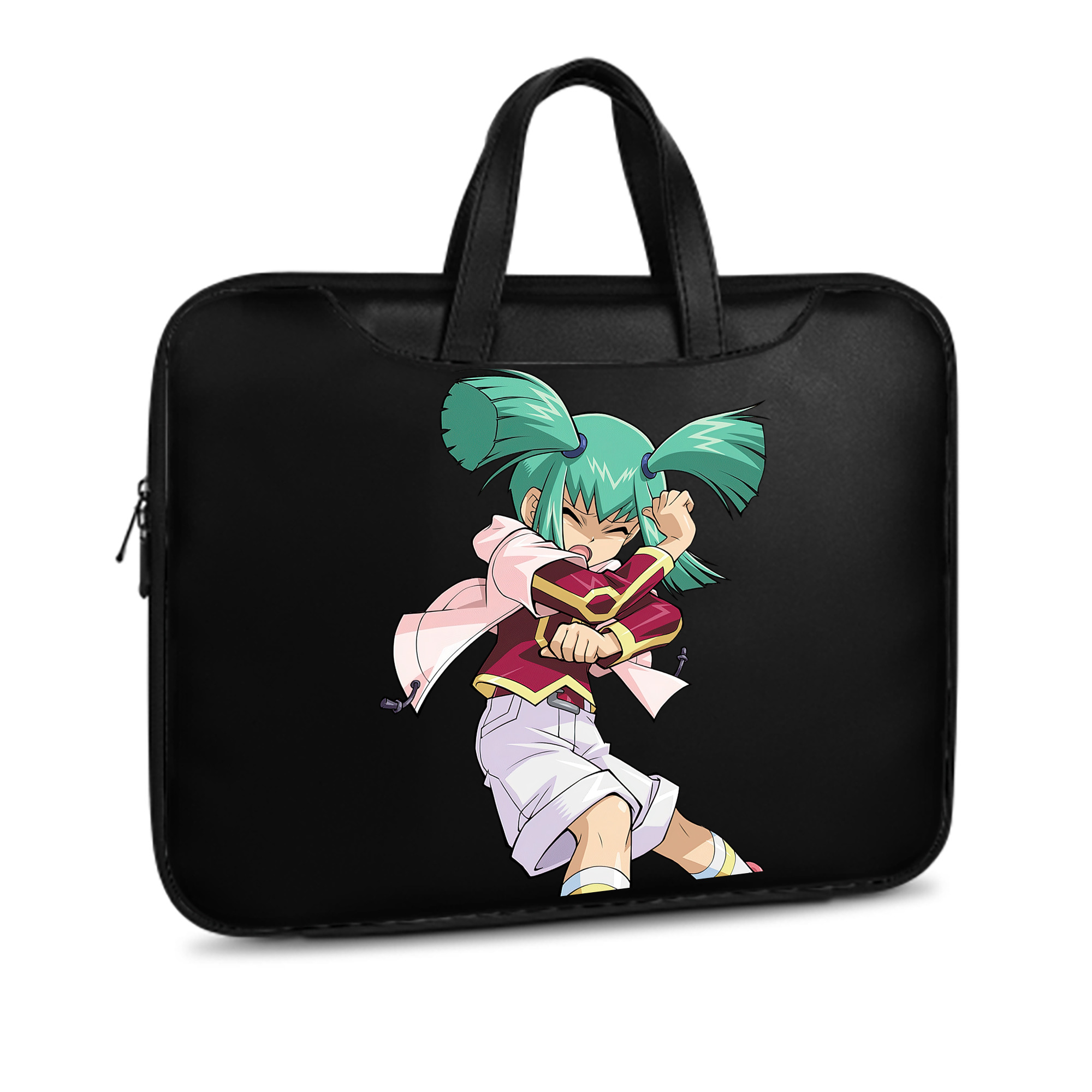 （画像用） 遊☆戯☆王 Yu-Gi-Oh! レザーラップトップバッグ　ノートパソコンケース
