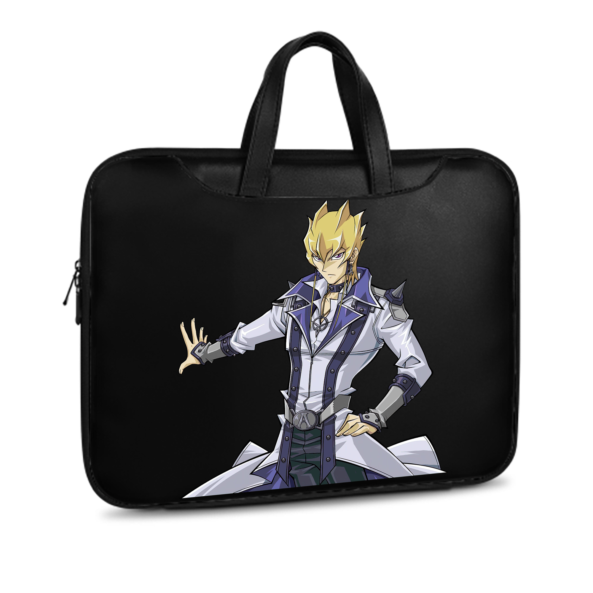 （画像用） 遊☆戯☆王 Yu-Gi-Oh! レザーラップトップバッグ　ノートパソコンケース