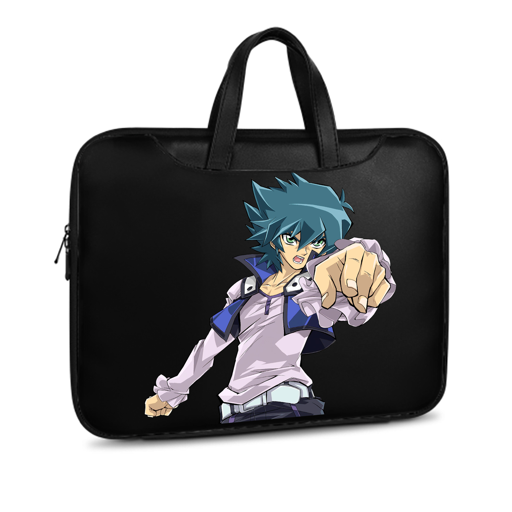 （画像用） 遊☆戯☆王 Yu-Gi-Oh! レザーラップトップバッグ　ノートパソコンケース