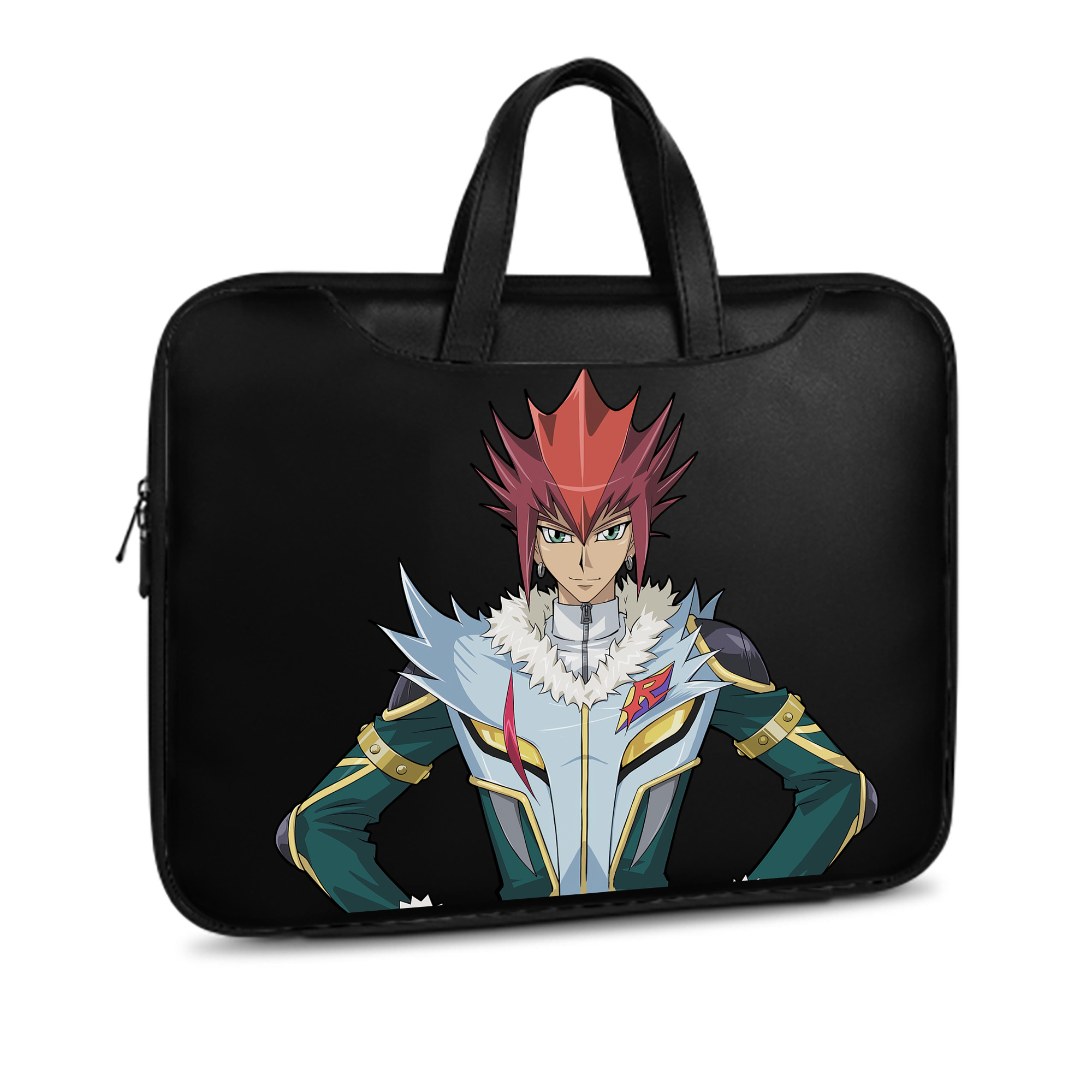 （画像用） 遊☆戯☆王 Yu-Gi-Oh! レザーラップトップバッグ　ノートパソコンケース