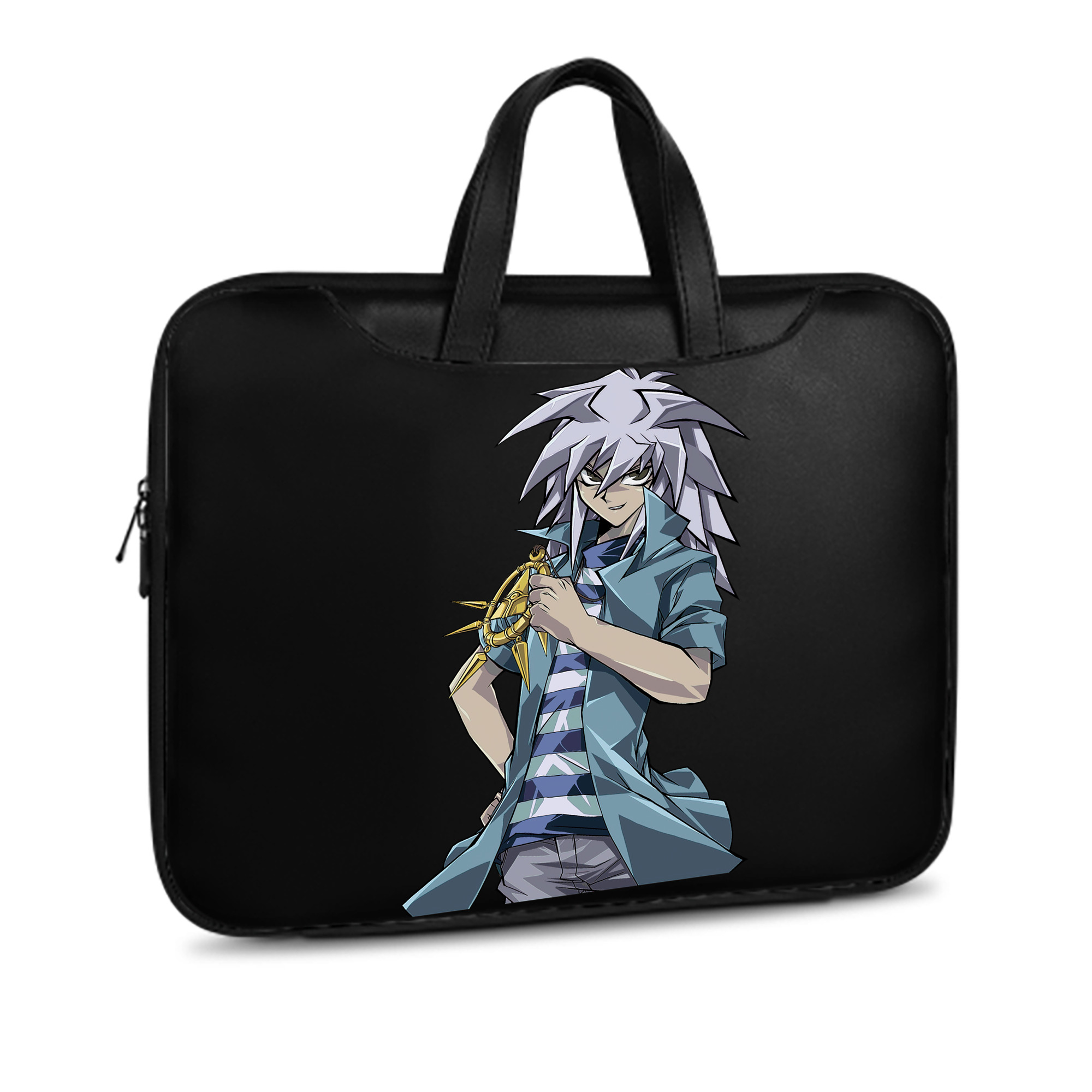 （画像用） 遊☆戯☆王 Yu-Gi-Oh! レザーラップトップバッグ　ノートパソコンケース