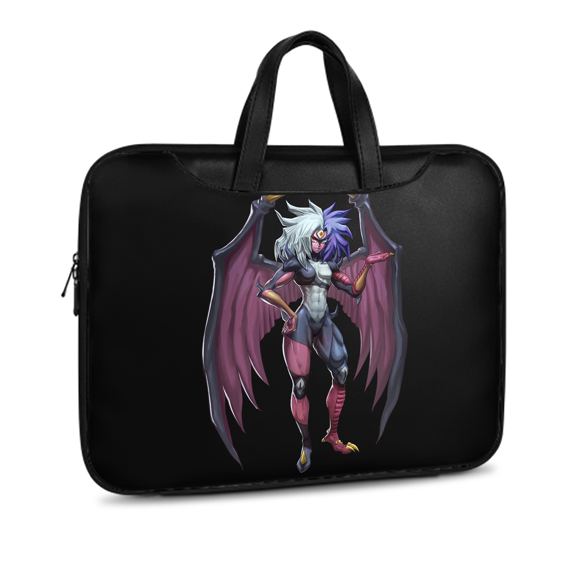 （画像用） 遊☆戯☆王 Yu-Gi-Oh! レザーラップトップバッグ　ノートパソコンケース