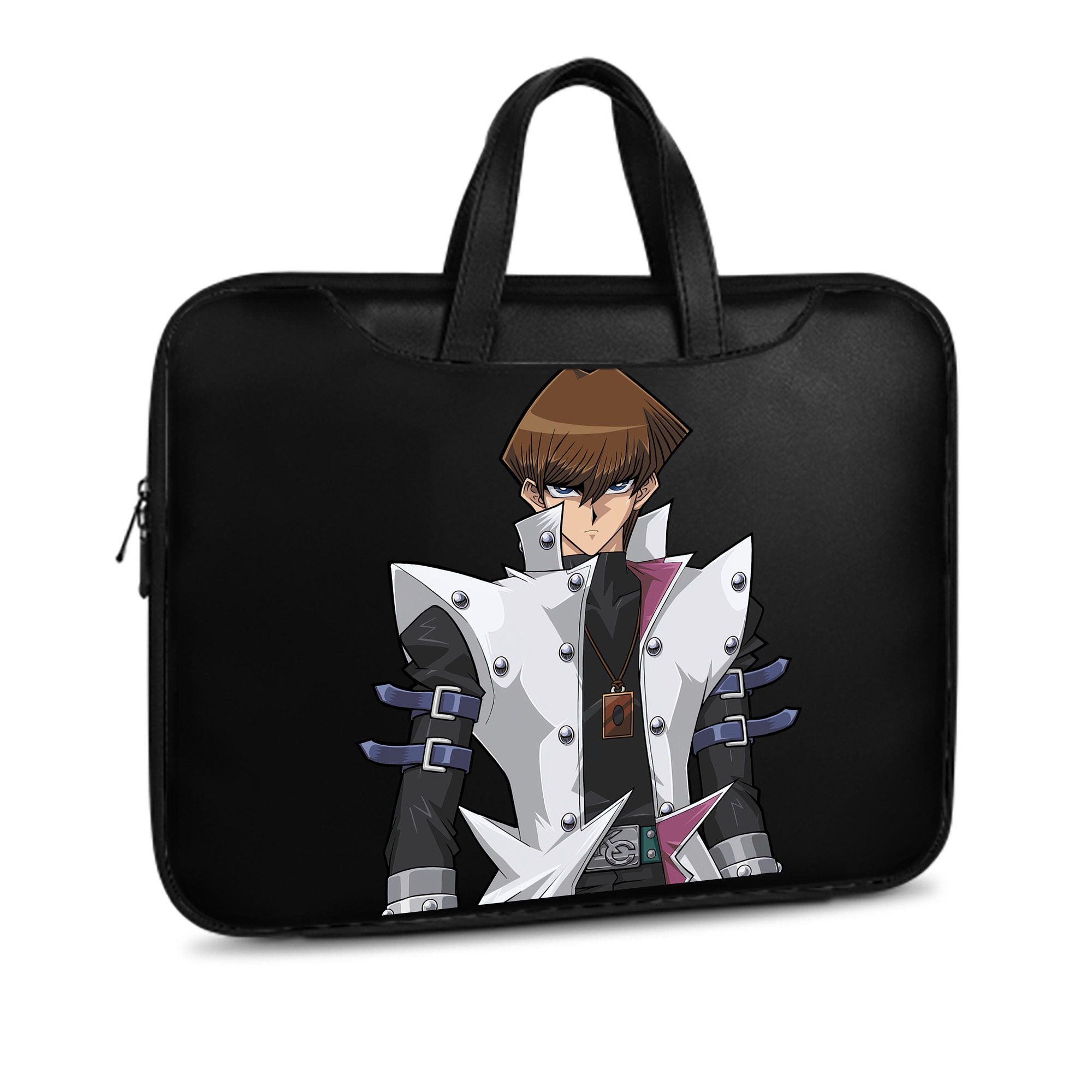 （画像用） 遊☆戯☆王 Yu-Gi-Oh! レザーラップトップバッグ　ノートパソコンケース